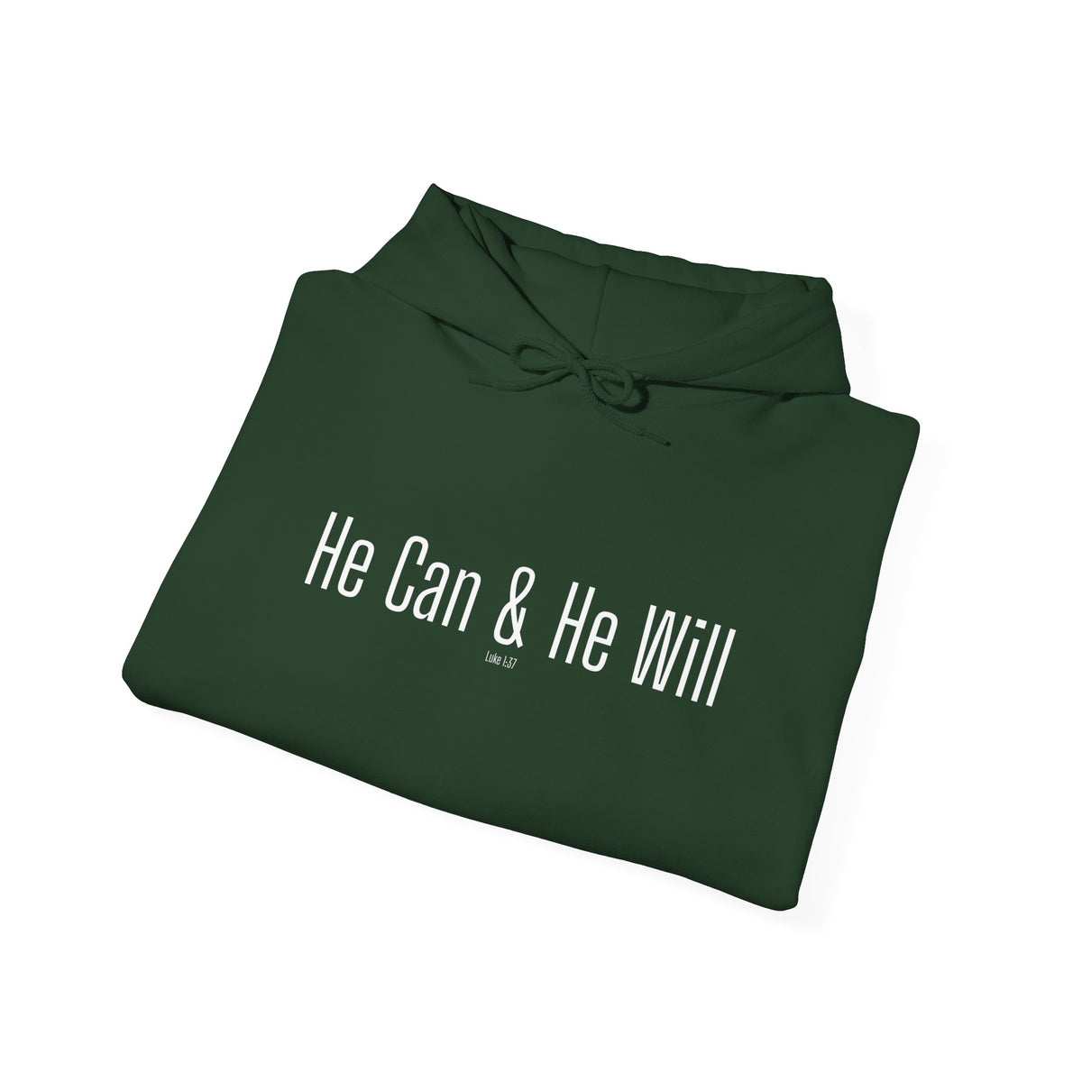 He Can & He Will | Men's Heavy Blend™ Hooded Sweatshirt