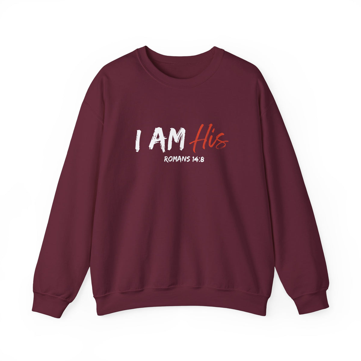 I Am His- Unisex Heavy Blend™ Crewneck Sweatshirt