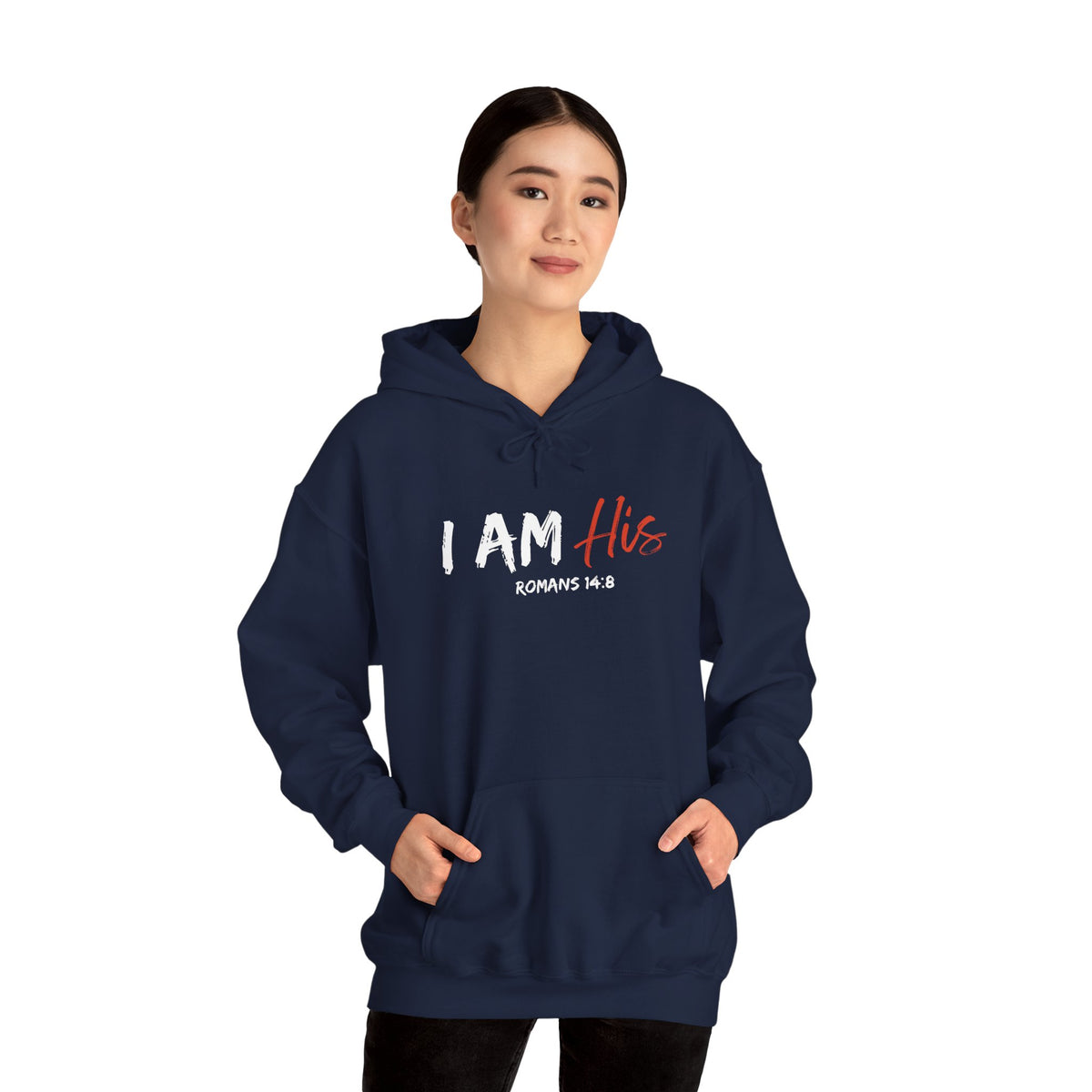 I Am His- Unisex Heavy Blend™ Hooded Sweatshirt