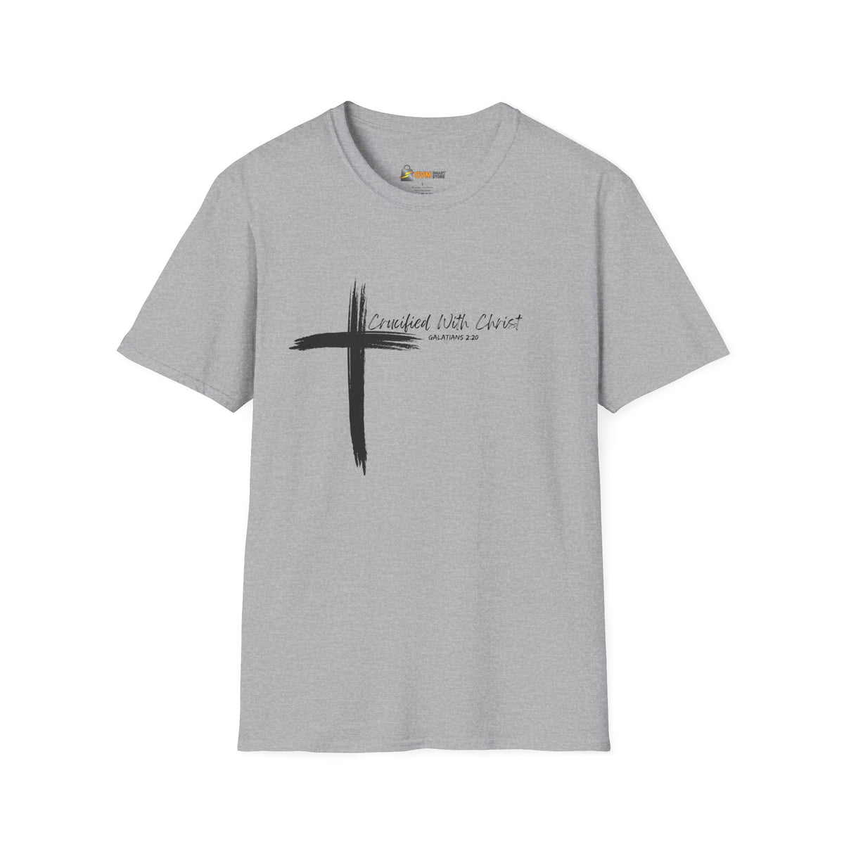 Crucified With Christ Ver.2- Unisex Softstyle T-Shirt