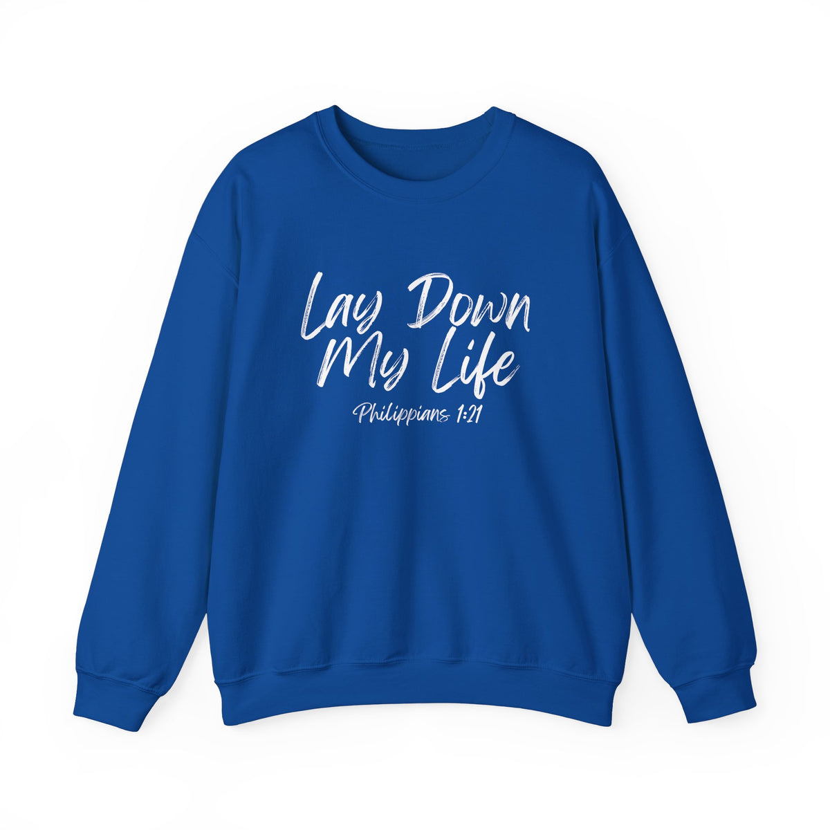 Lay Down My Life- Unisex Heavy Blend™ Crewneck Sweatshirt