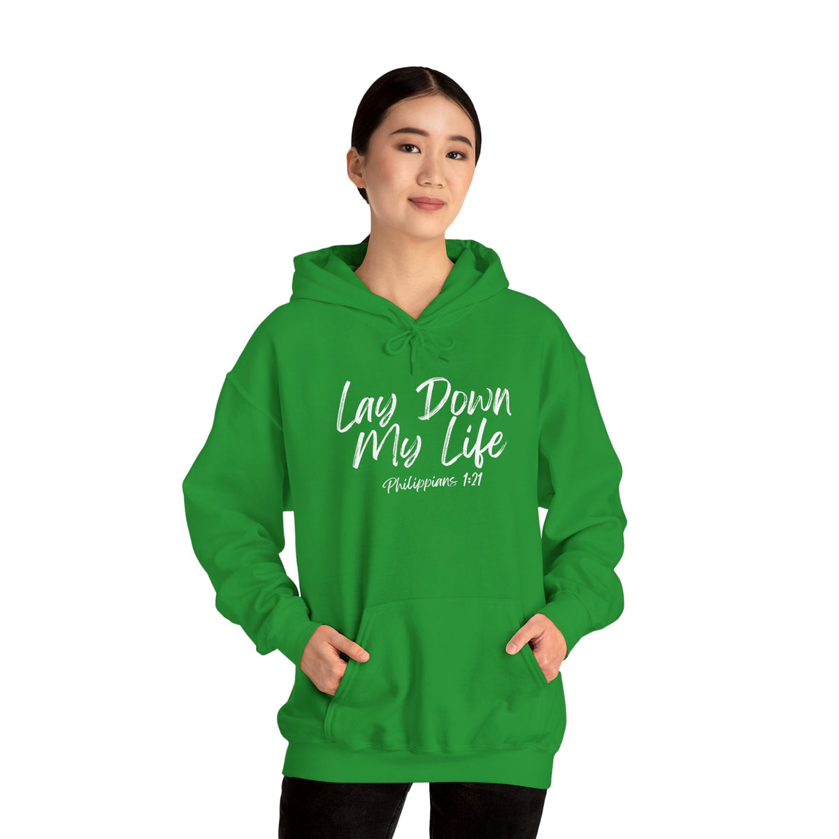 Lay Down My Life- Unisex Heavy Blend™ Hooded Sweatshirt