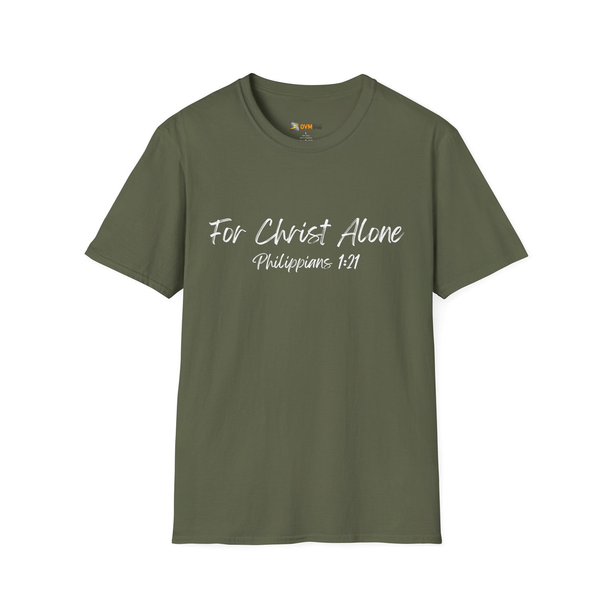 For Christ Alone- Unisex Softstyle T-Shirt