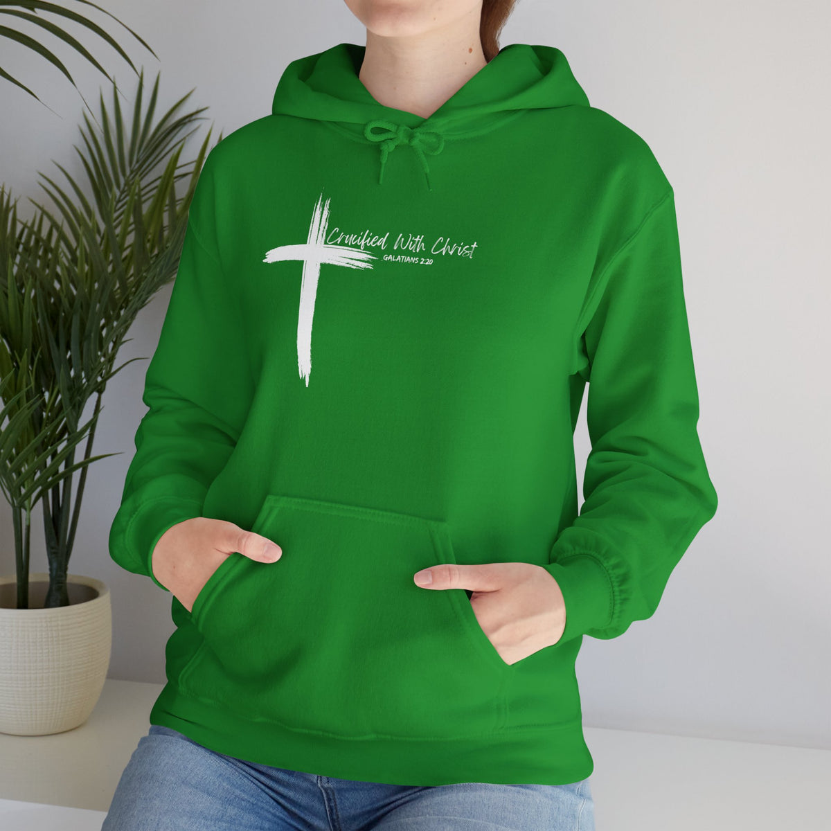 Crucified With Christ Ver.2- Unisex Heavy Blend Hoodie