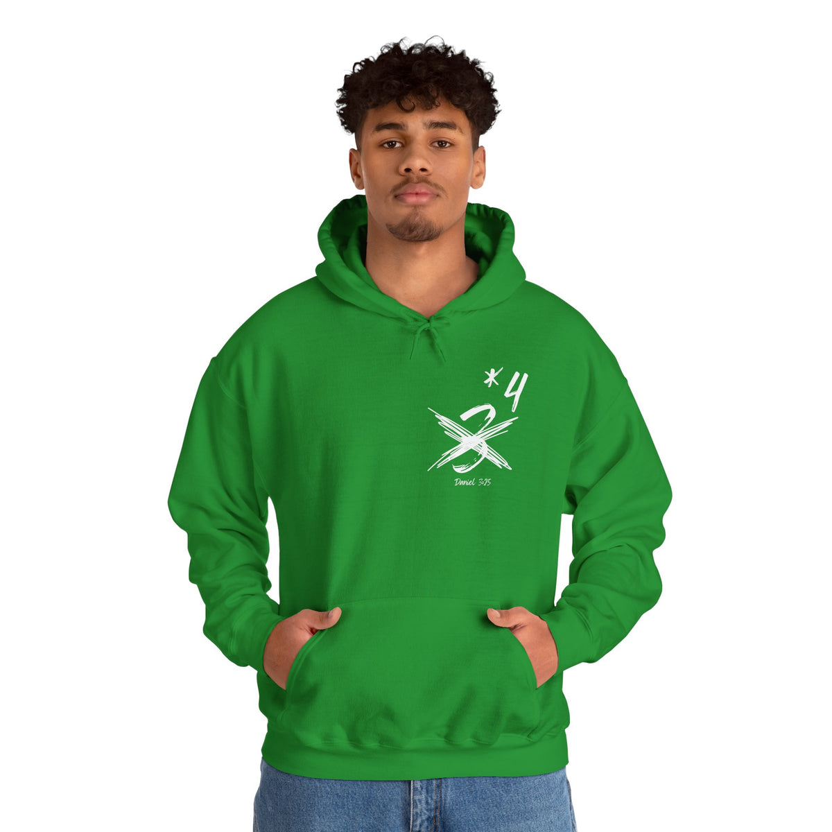 Not Just Three- Unisex Heavy Blend™ Hooded Sweatshirt