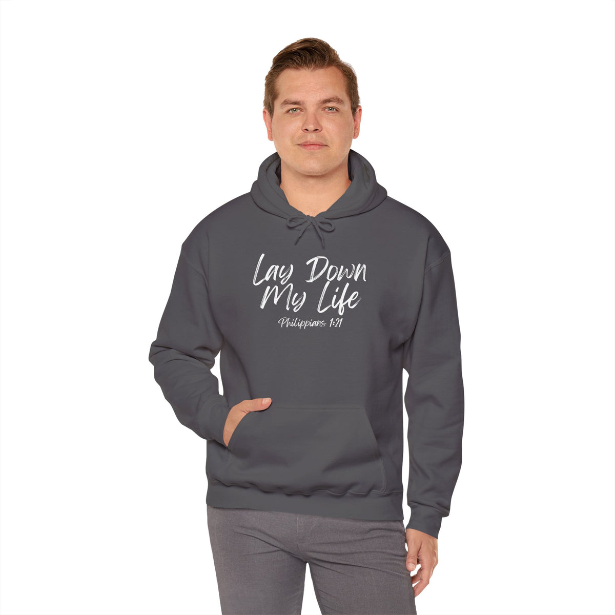 Lay Down My Life- Unisex Heavy Blend™ Hooded Sweatshirt