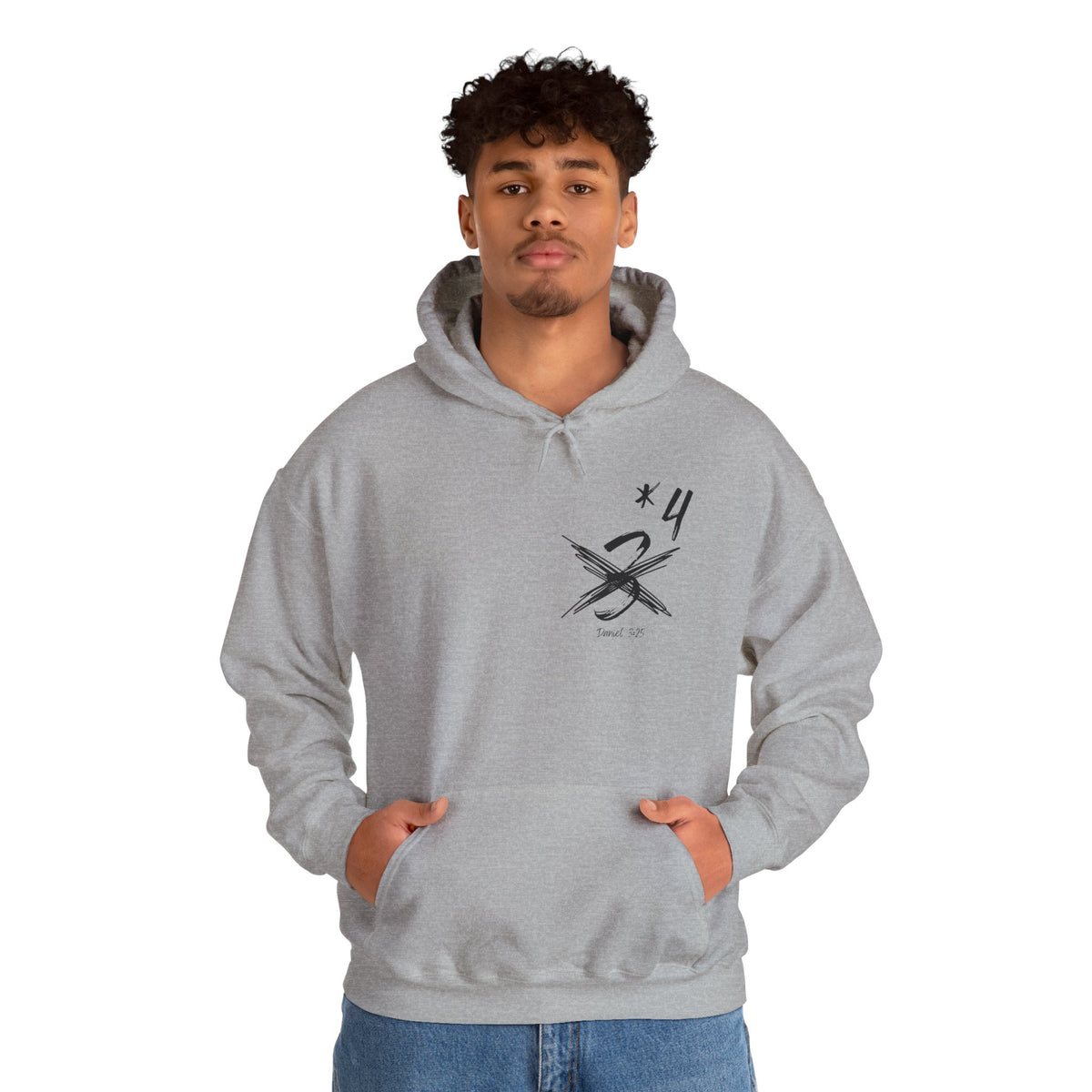 Not Just Three- Unisex Heavy Blend™ Hooded Sweatshirt