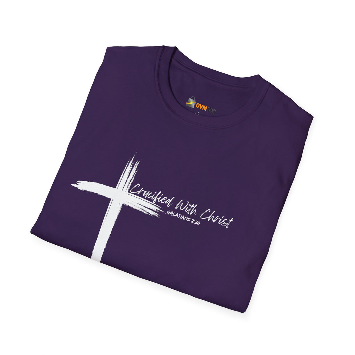 Crucified With Christ Ver.2- Unisex Softstyle T-Shirt
