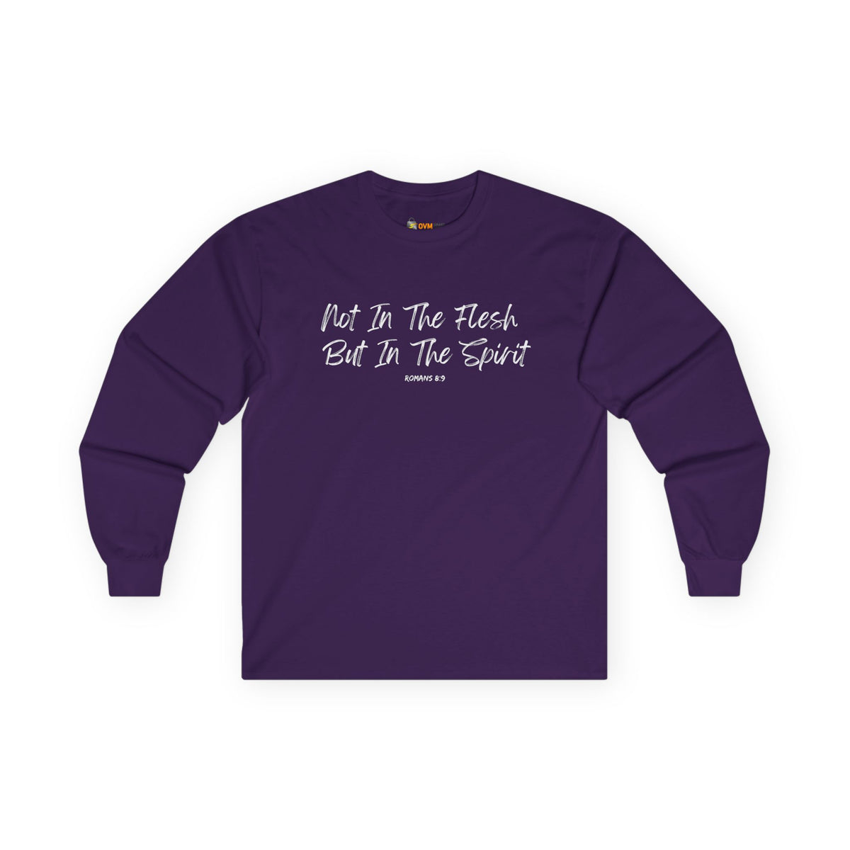 Not in the Flesh but in The Spirit- Unisex Ultra Cotton Long Sleeve Tee