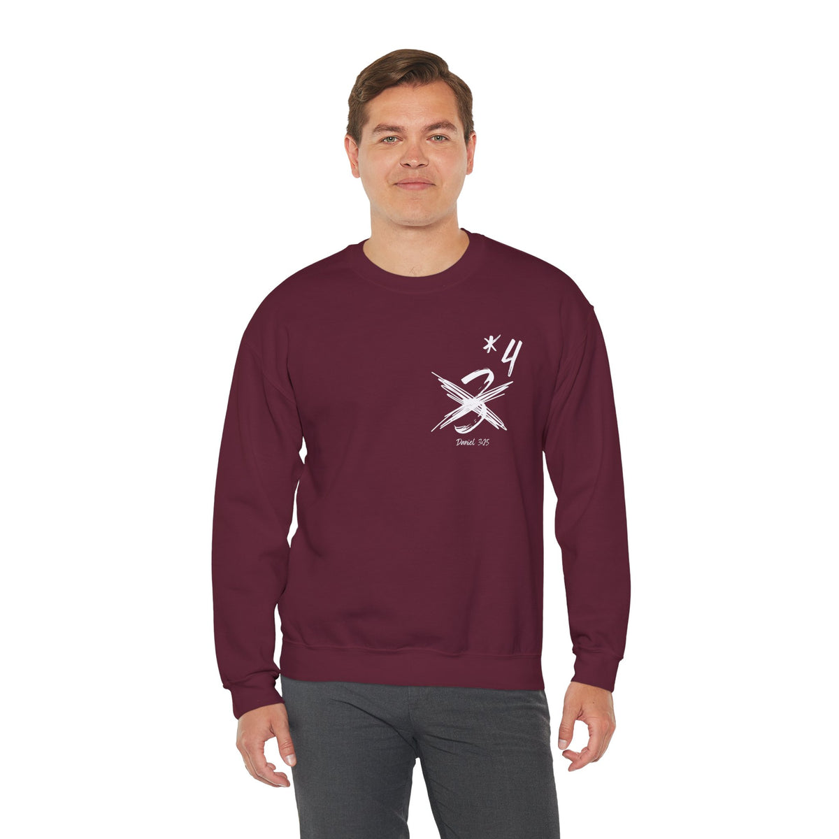 Not Just Three- Unisex Heavy Blend™ Crewneck Sweatshirt