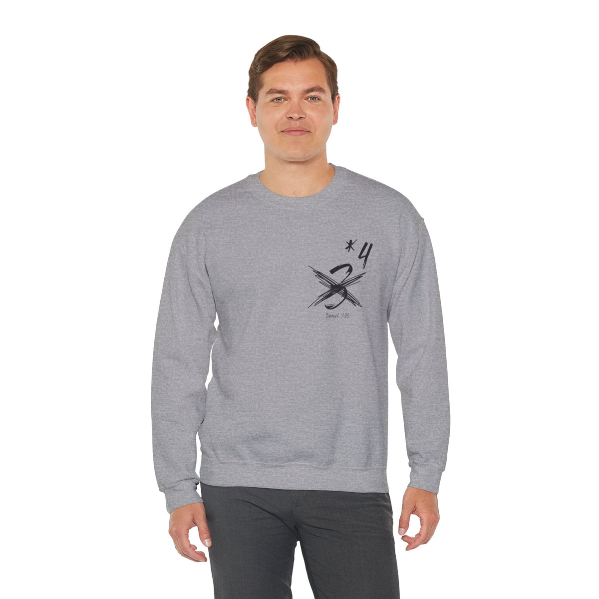 Not Just Three- Unisex Heavy Blend™ Crewneck Sweatshirt