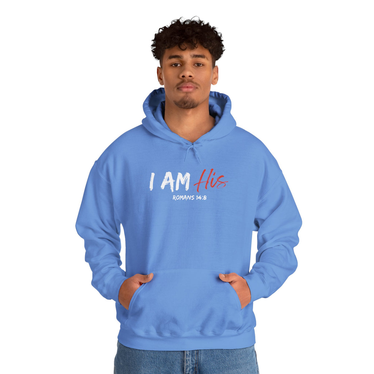I Am His- Unisex Heavy Blend™ Hooded Sweatshirt