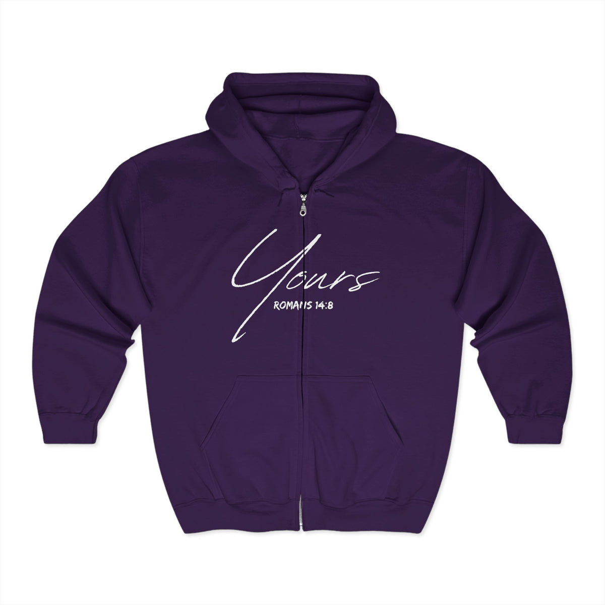 Yours | Unisex Heavy Blend™ Full Zip Hooded Sweatshirt