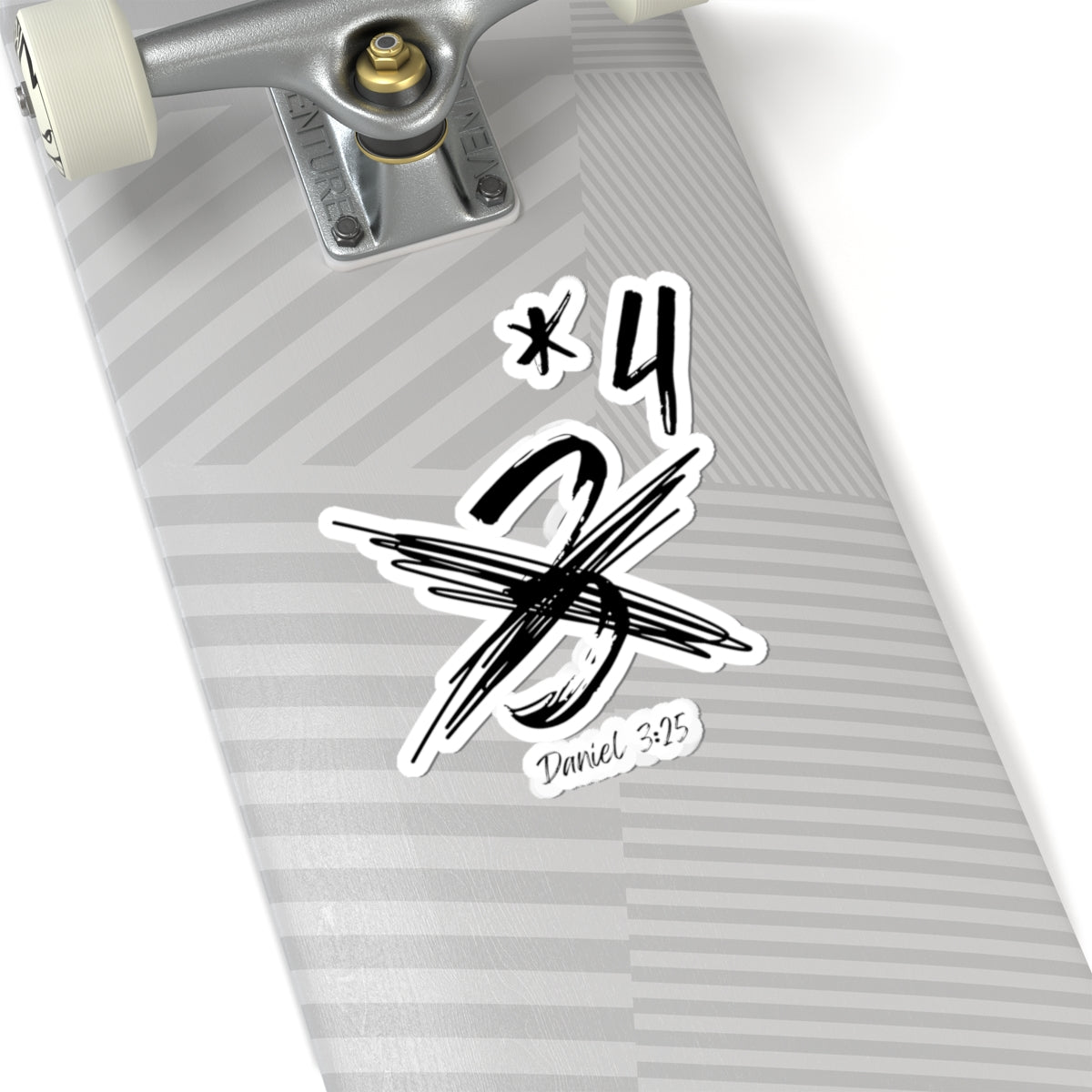Not Just Three- Kiss-Cut Stickers
