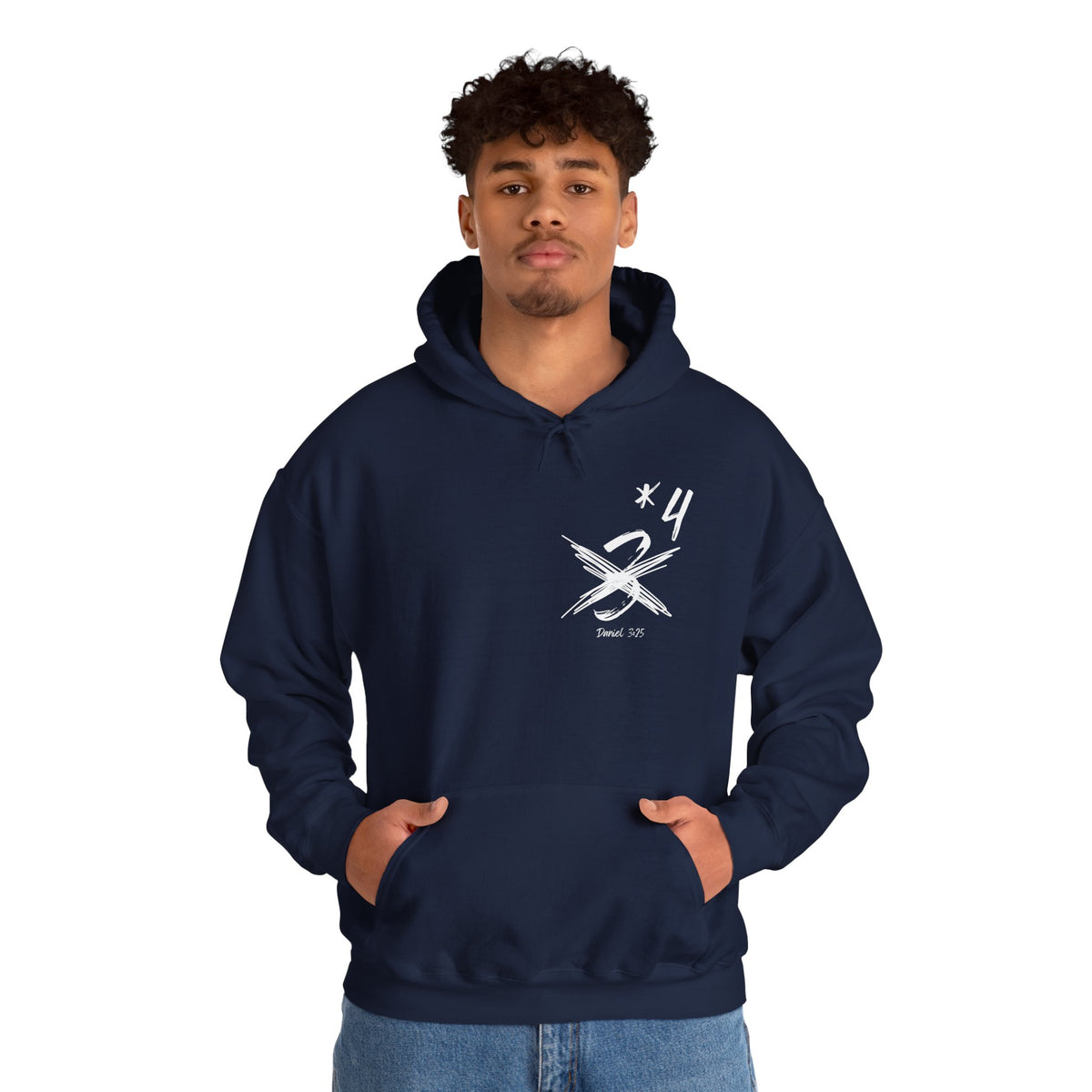 Not Just Three- Unisex Heavy Blend™ Hooded Sweatshirt
