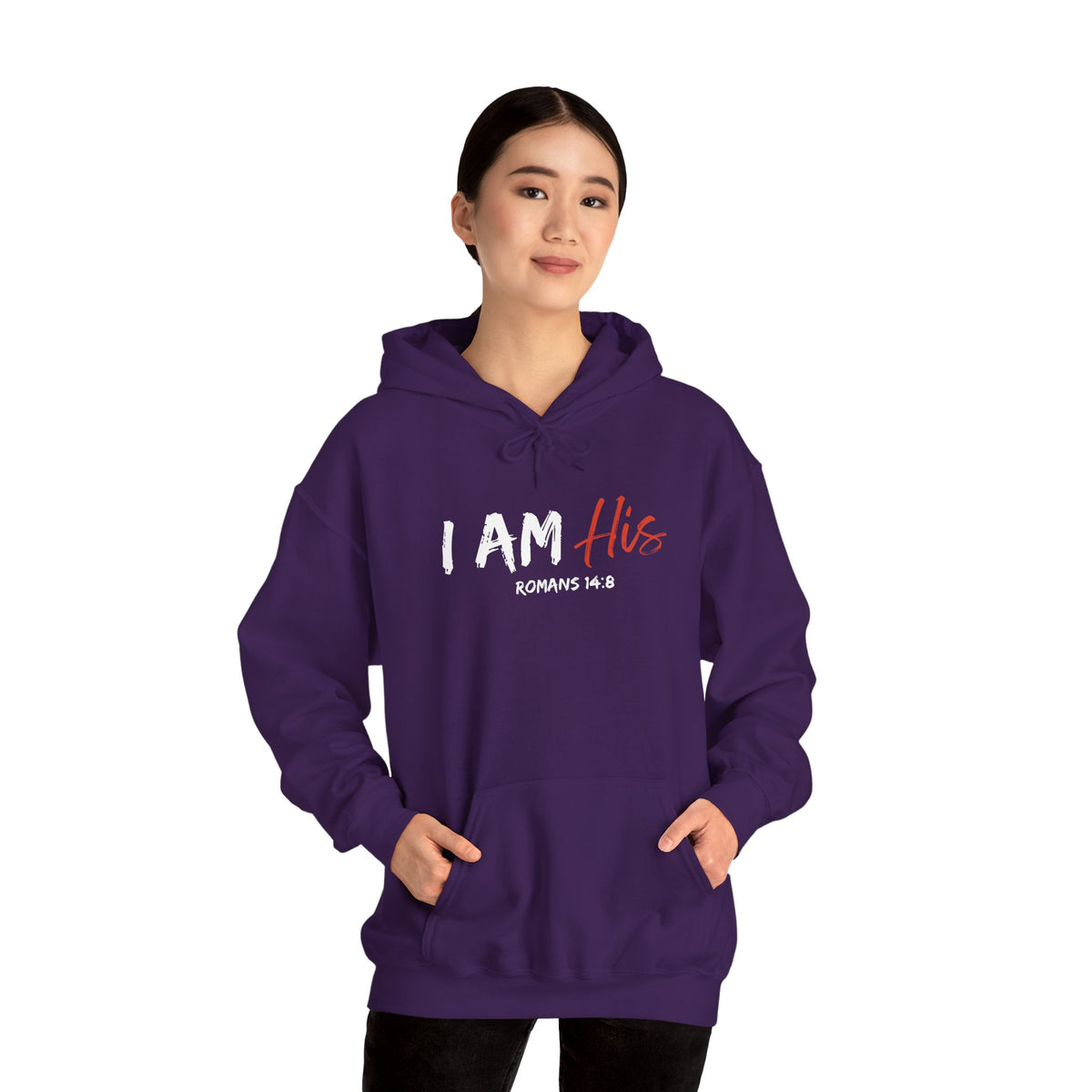 I Am His- Unisex Heavy Blend™ Hooded Sweatshirt