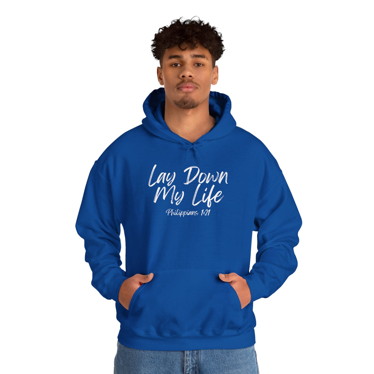 Lay Down My Life- Unisex Heavy Blend™ Hooded Sweatshirt