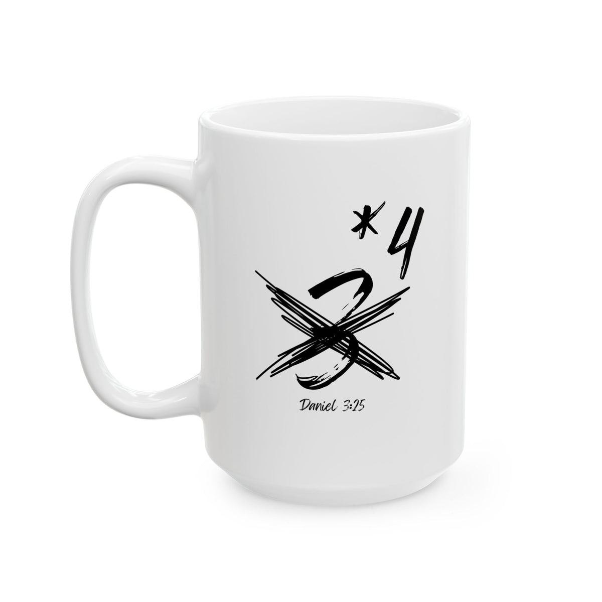 Not Just Three- Ceramic Mug, (11oz, 15oz)