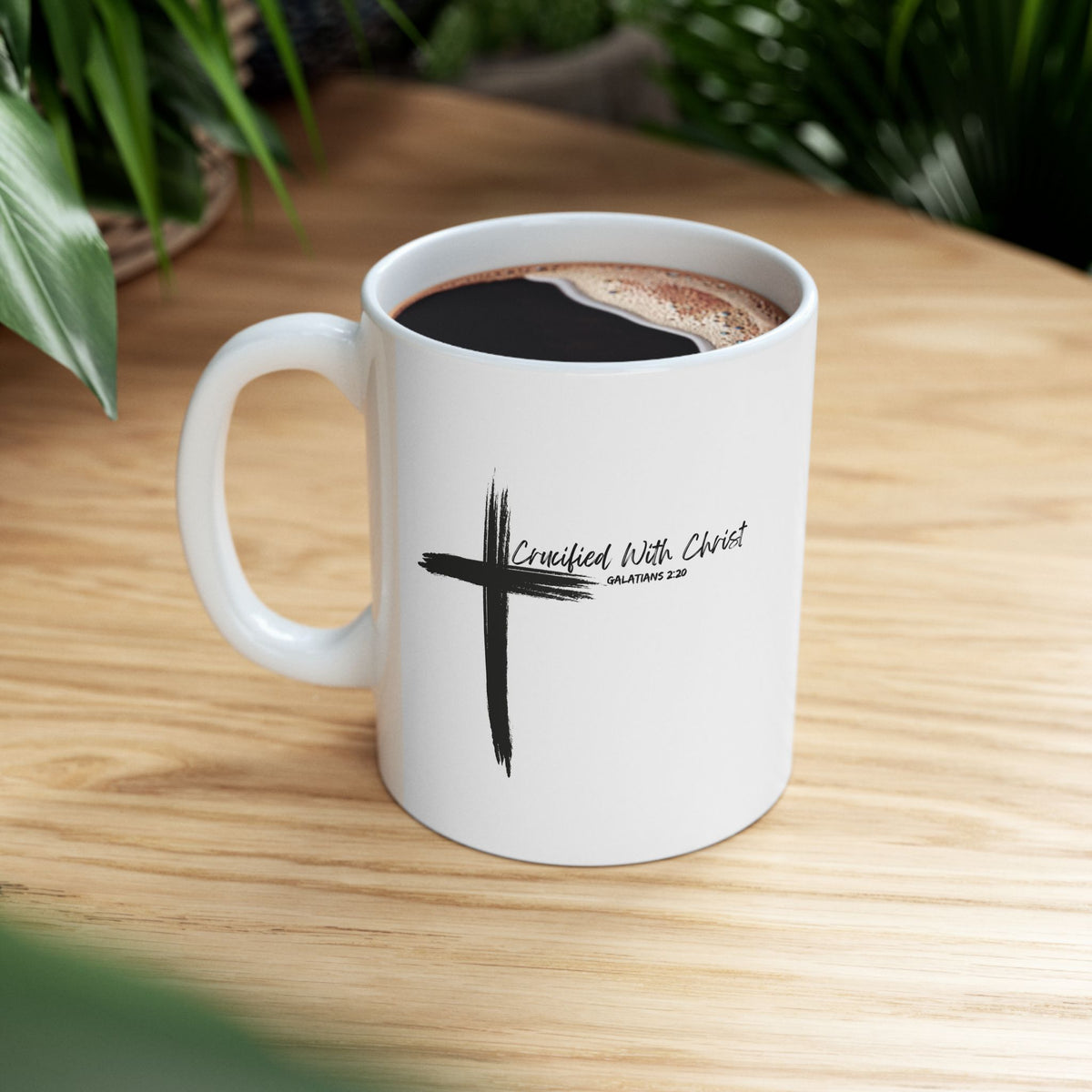Crucified With Christ Ver.2- Ceramic Mug, (11oz, 15oz)