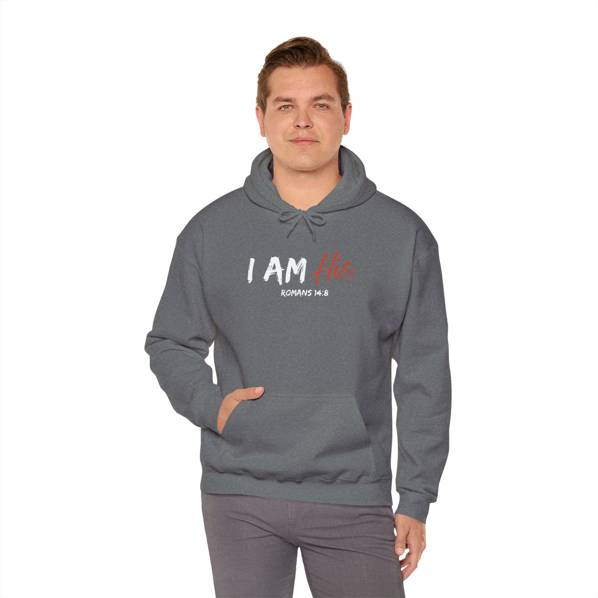 I Am His- Unisex Heavy Blend™ Hooded Sweatshirt