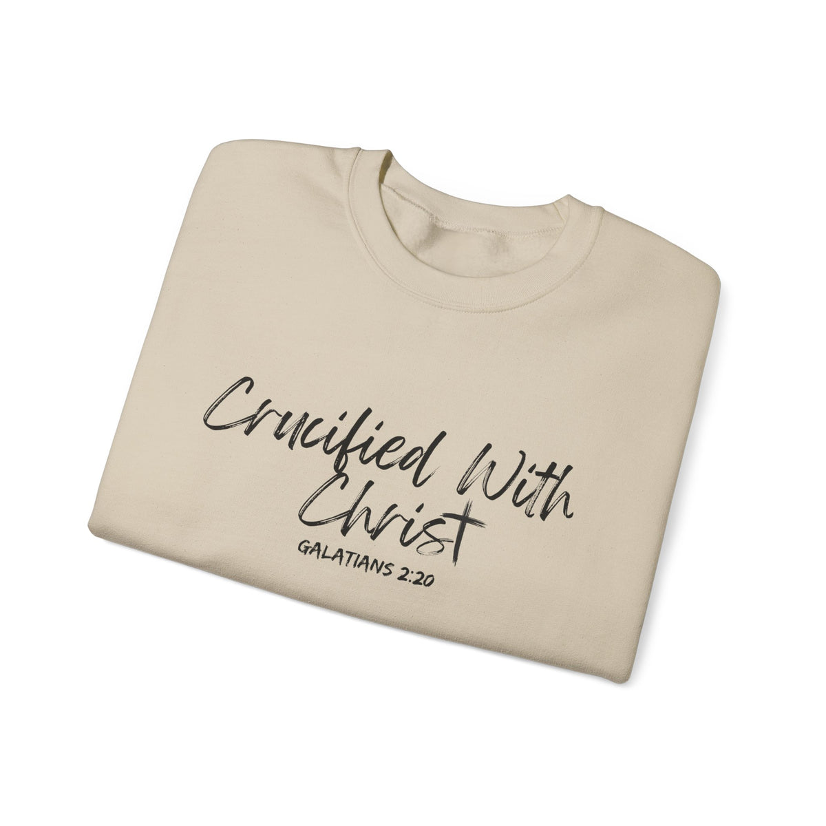 Crucified With Christ- Unisex Heavy Blend™ Crewneck Sweatshirt