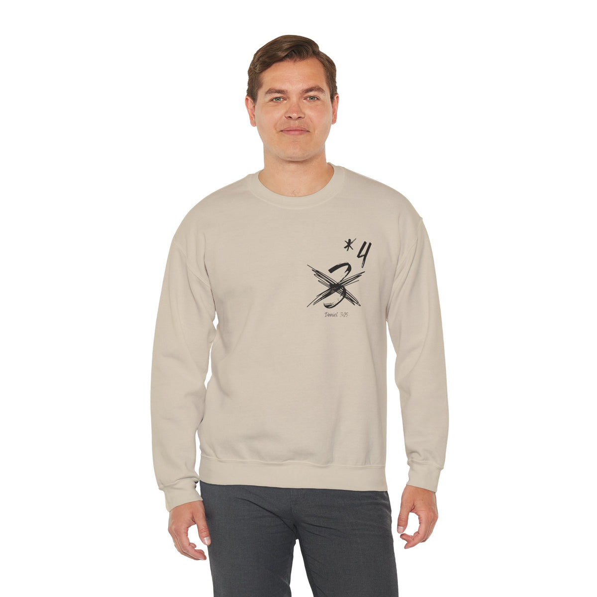 Not Just Three- Unisex Heavy Blend™ Crewneck Sweatshirt
