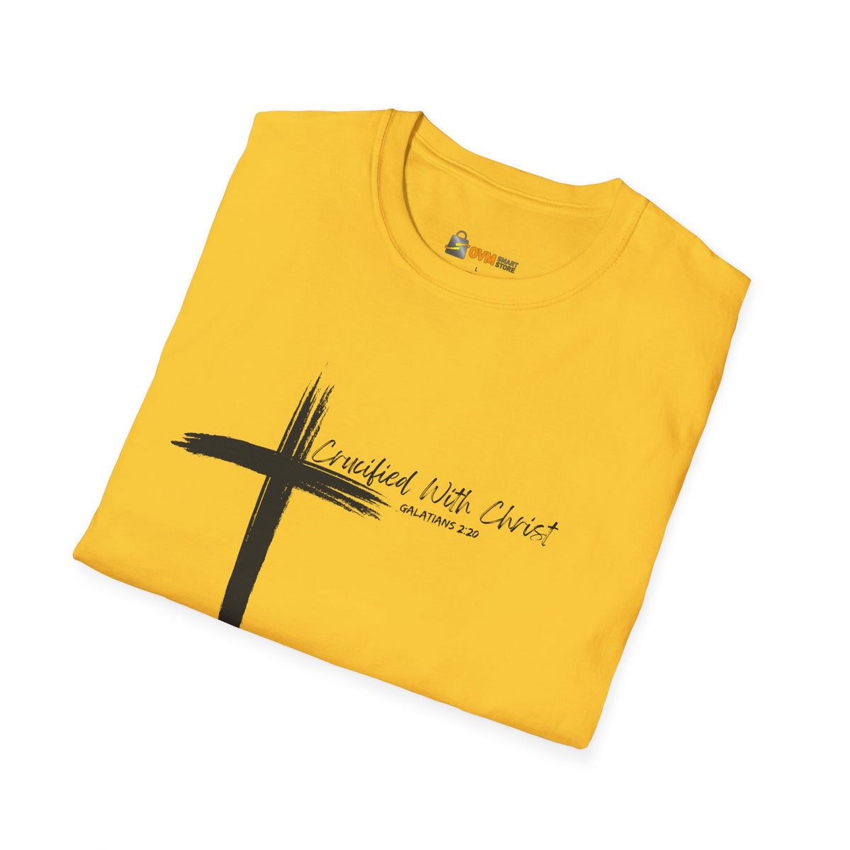 Crucified With Christ Ver.2- Unisex Softstyle T-Shirt