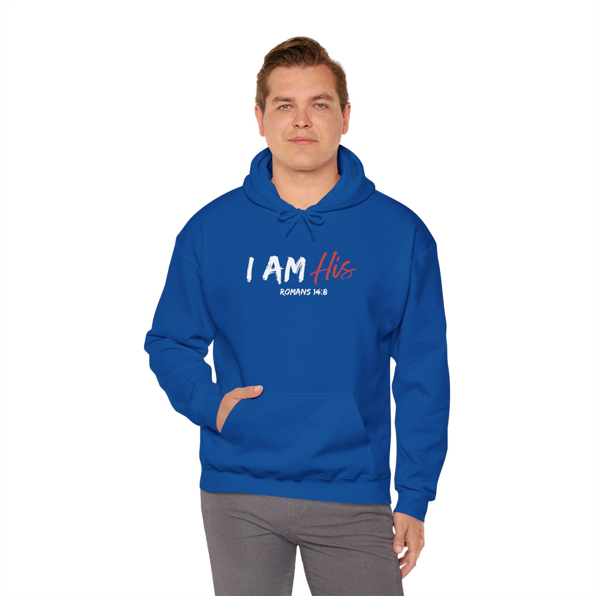 I Am His- Unisex Heavy Blend™ Hooded Sweatshirt