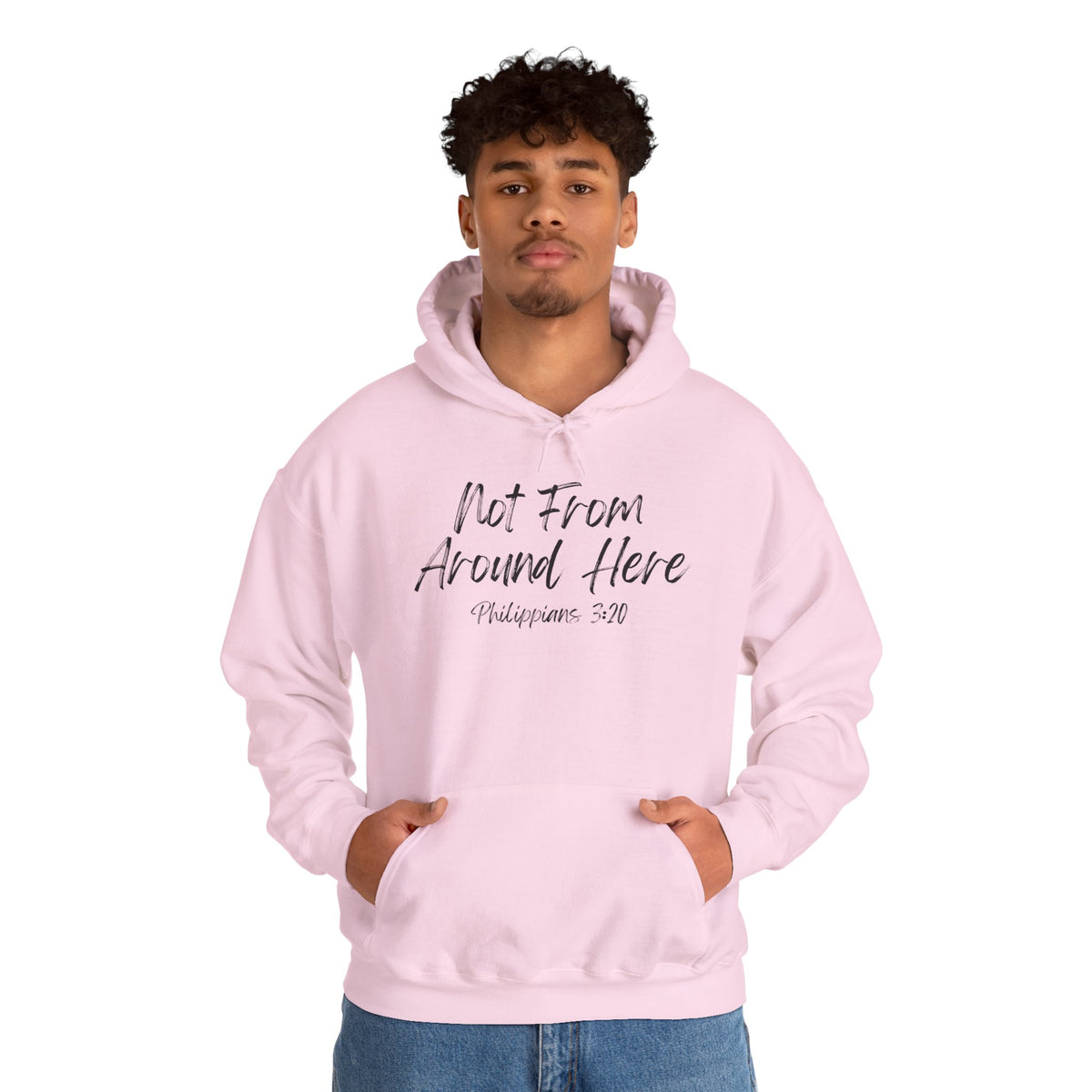 Not From Around Here- Unisex Heavy Blend™ Hooded Sweatshirt
