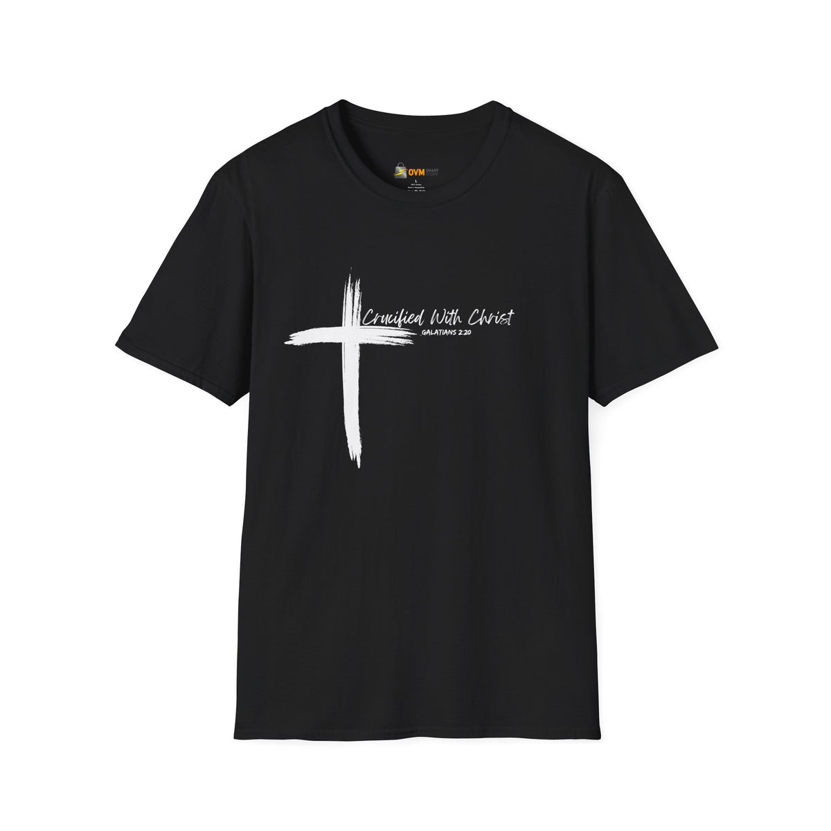 Crucified With Christ Ver.2- Unisex Softstyle T-Shirt