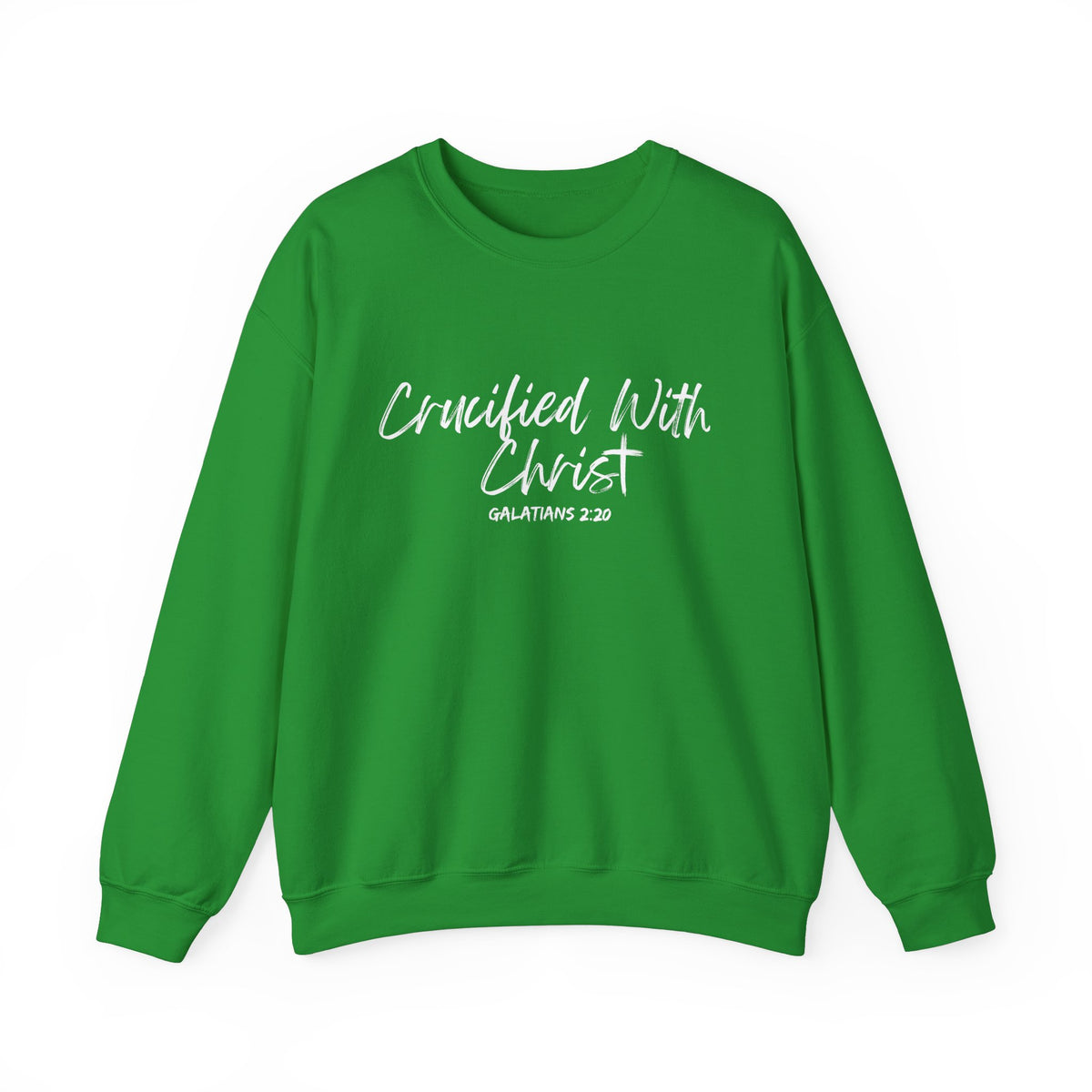 Crucified With Christ- Unisex Heavy Blend™ Crewneck Sweatshirt