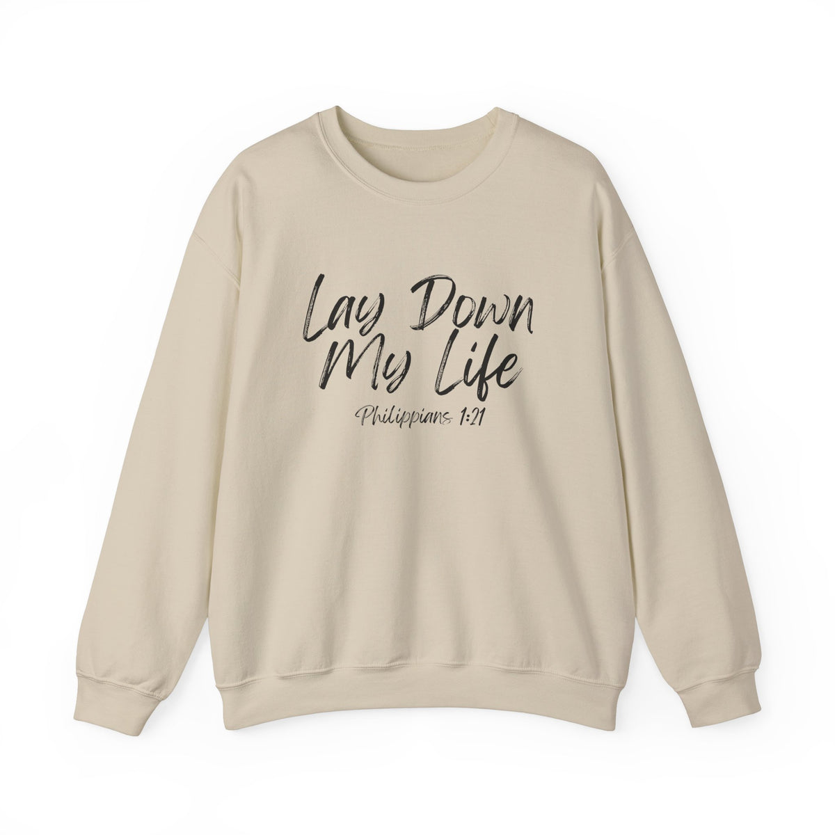 Lay Down My Life- Unisex Heavy Blend™ Crewneck Sweatshirt