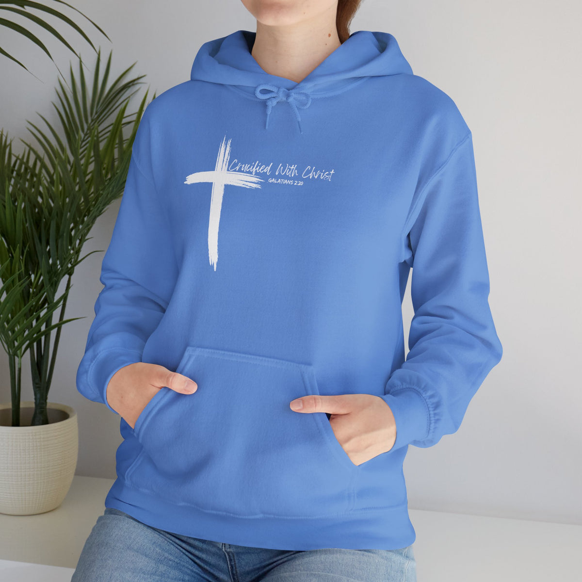 Crucified With Christ Ver.2- Unisex Heavy Blend Hoodie