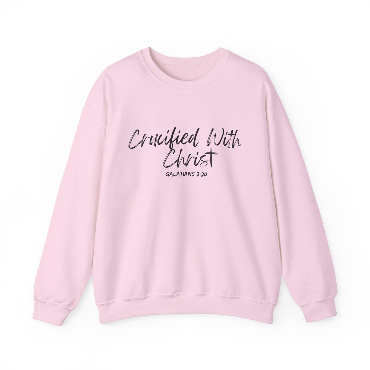 Crucified With Christ- Unisex Heavy Blend™ Crewneck Sweatshirt