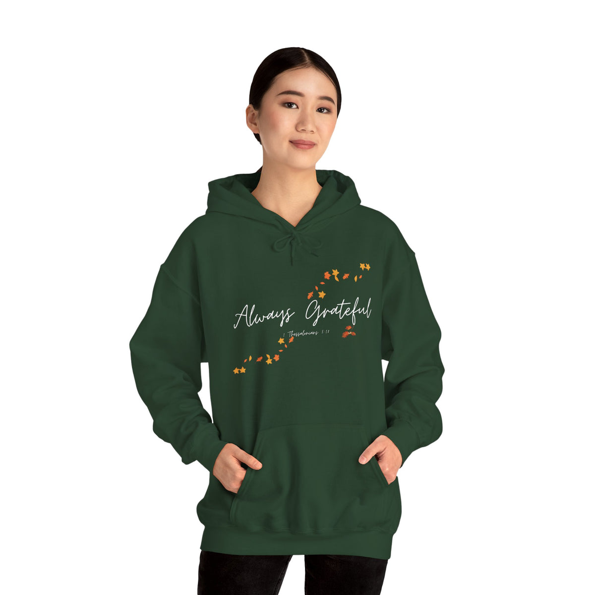 Always Grateful | Ladies' Heavy Blend™ Hooded Sweatshirt