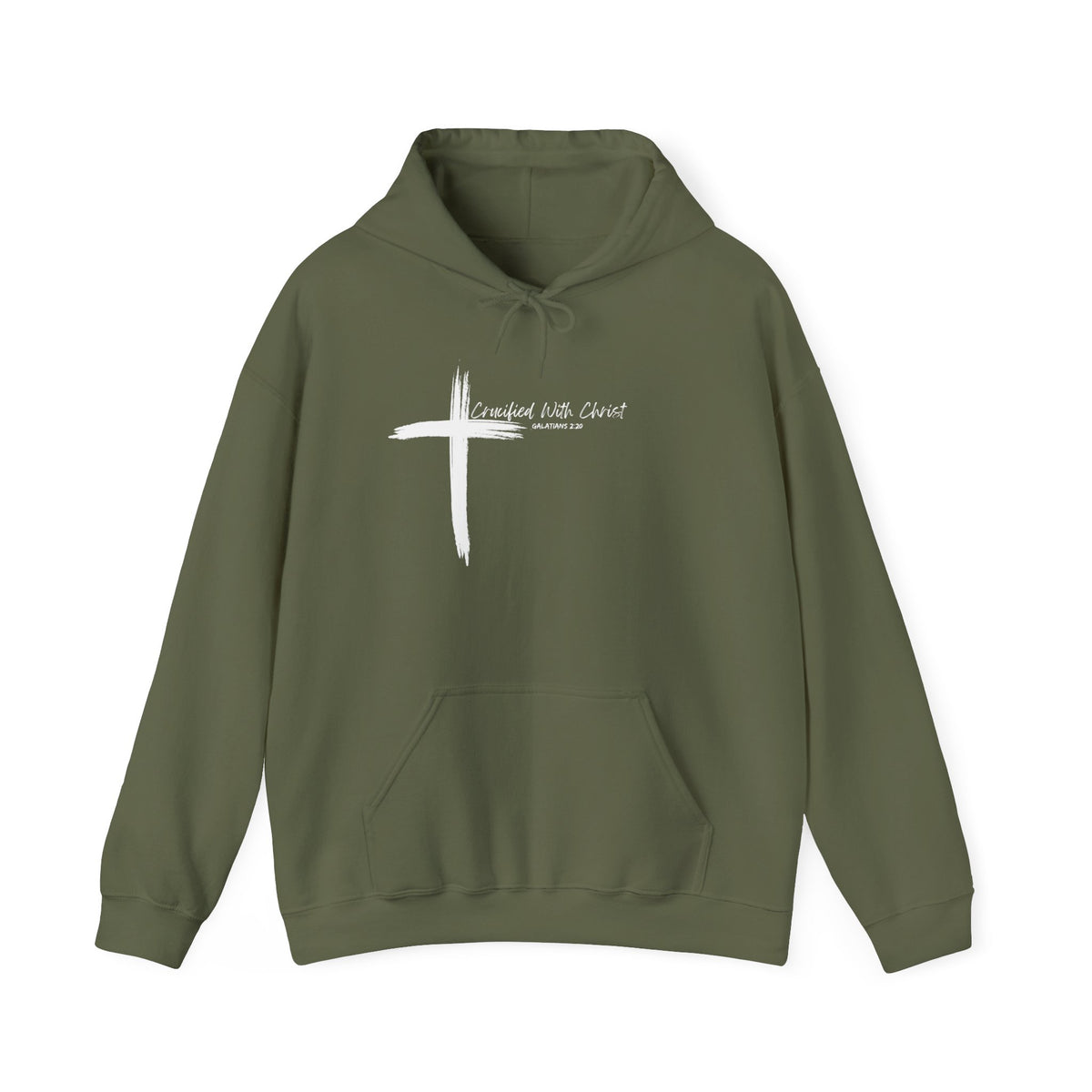 Crucified With Christ Ver.2- Unisex Heavy Blend Hoodie
