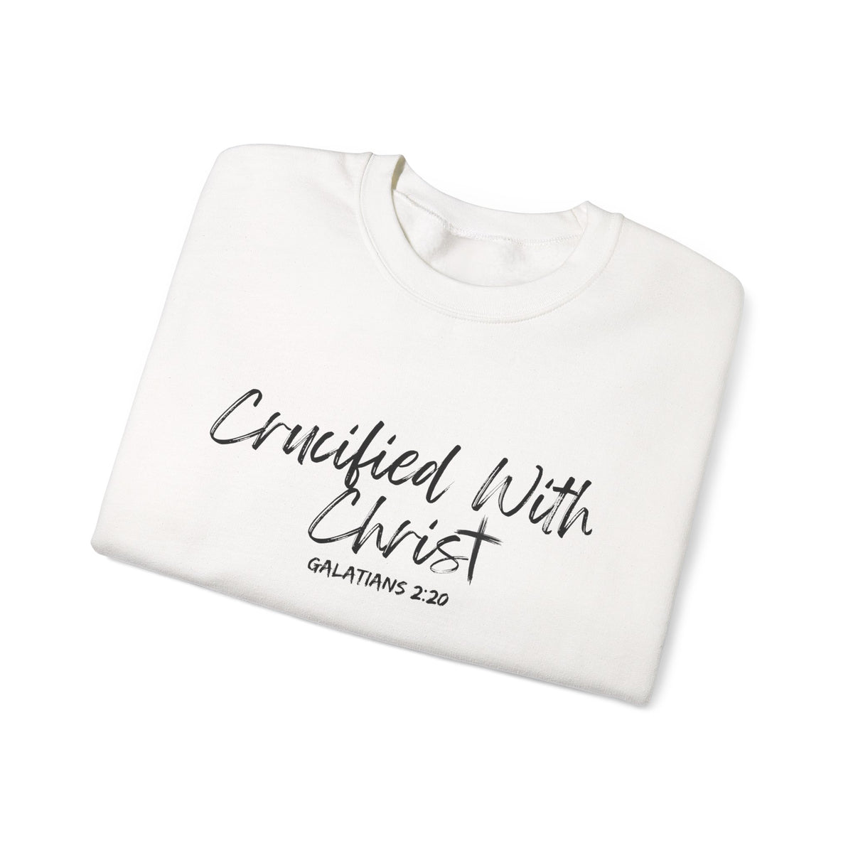 Crucified With Christ- Unisex Heavy Blend™ Crewneck Sweatshirt