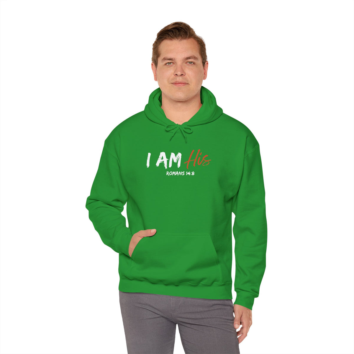 I Am His- Unisex Heavy Blend™ Hooded Sweatshirt