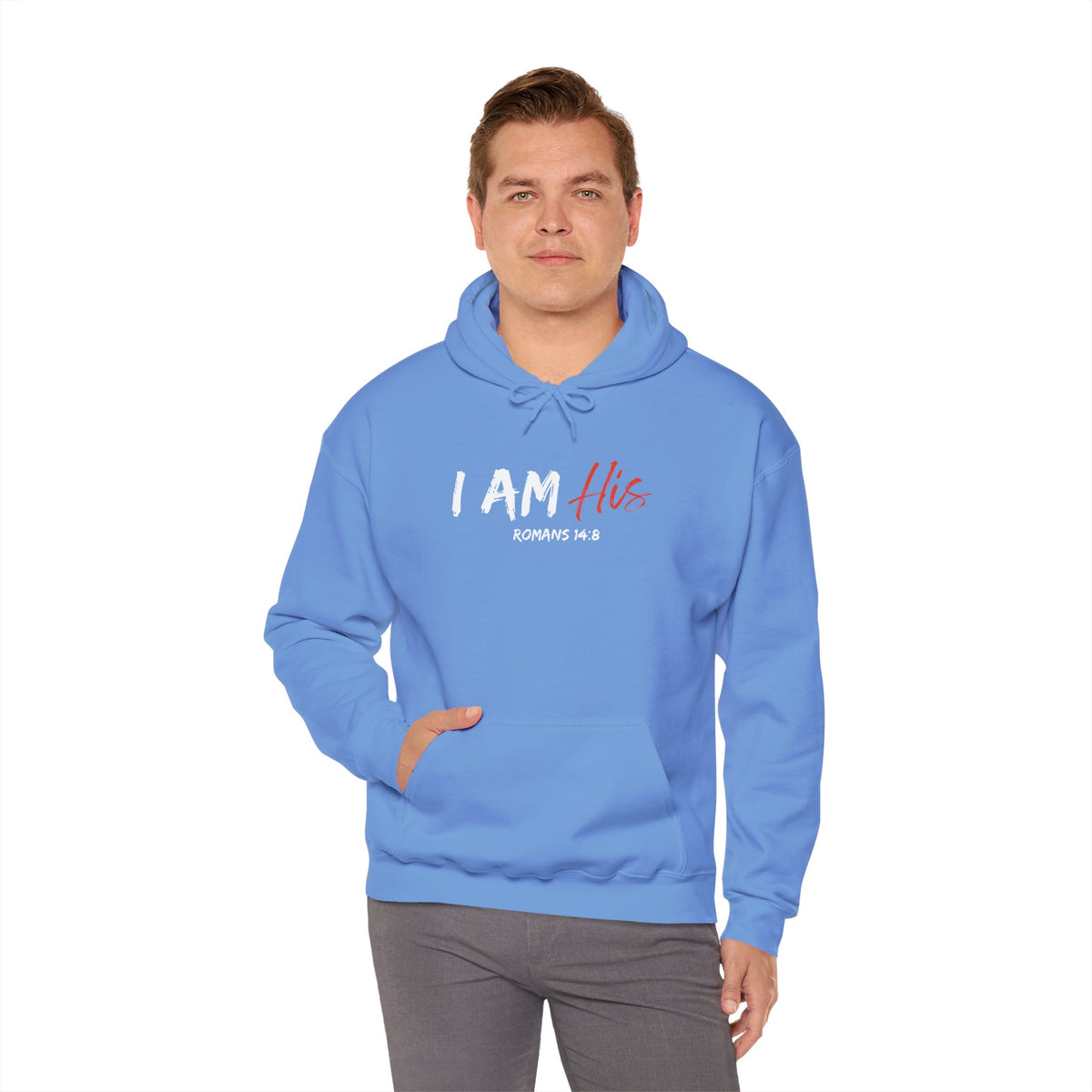 I Am His- Unisex Heavy Blend™ Hooded Sweatshirt