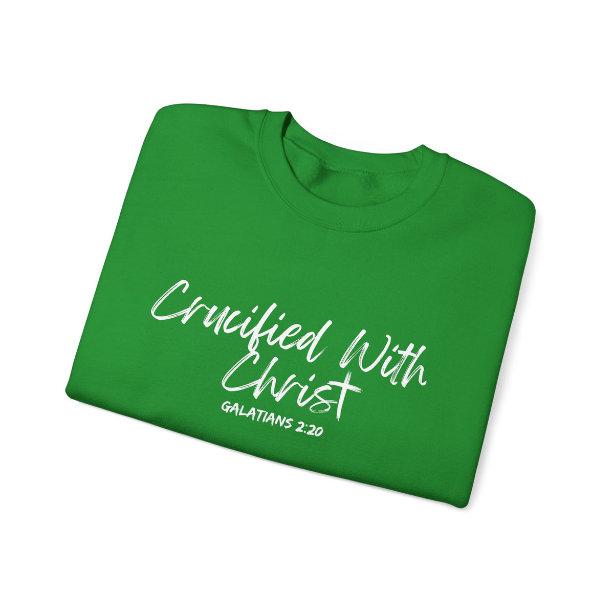 Crucified With Christ- Unisex Heavy Blend™ Crewneck Sweatshirt