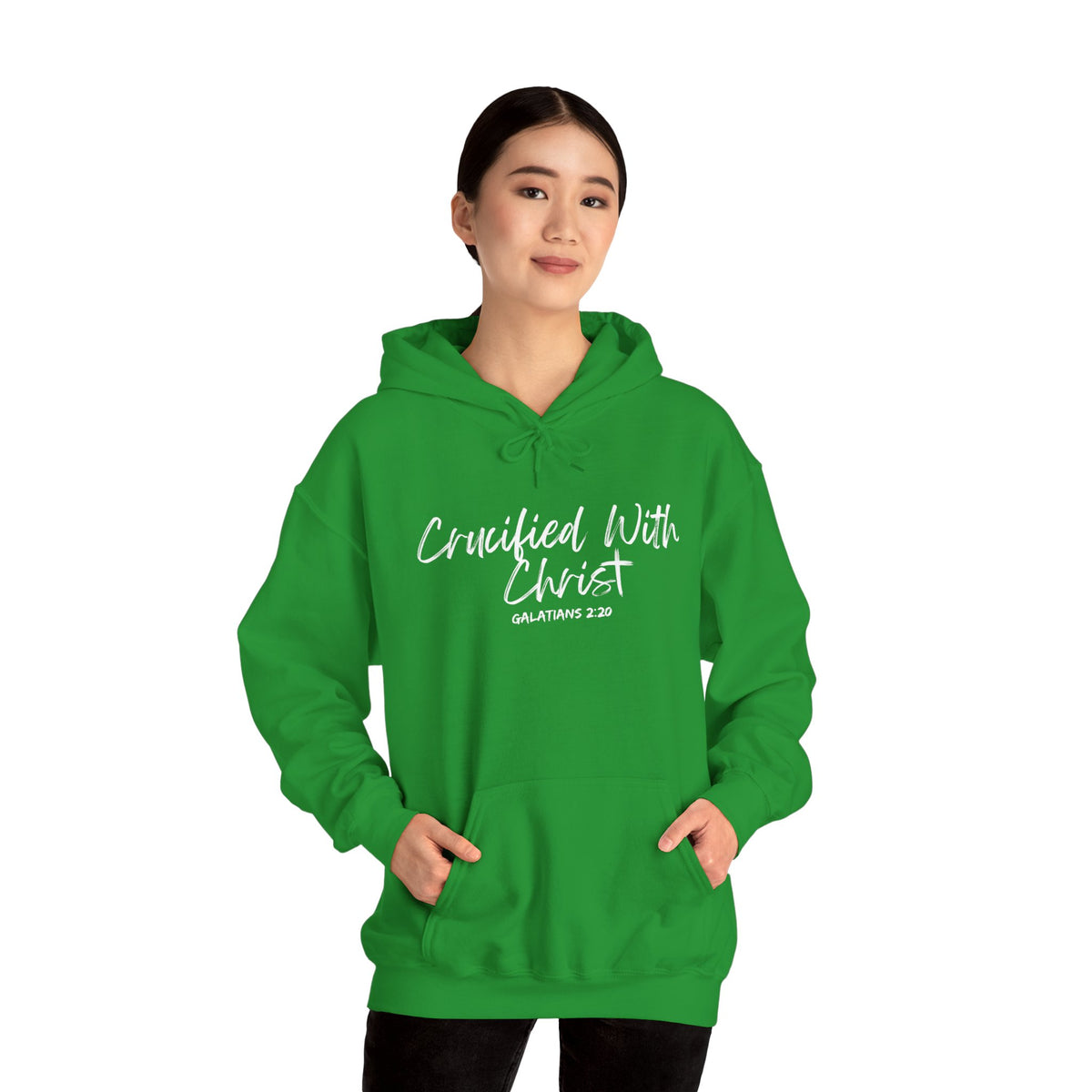 Crucified With Christ- Unisex Heavy Blend™ Hooded Sweatshirt