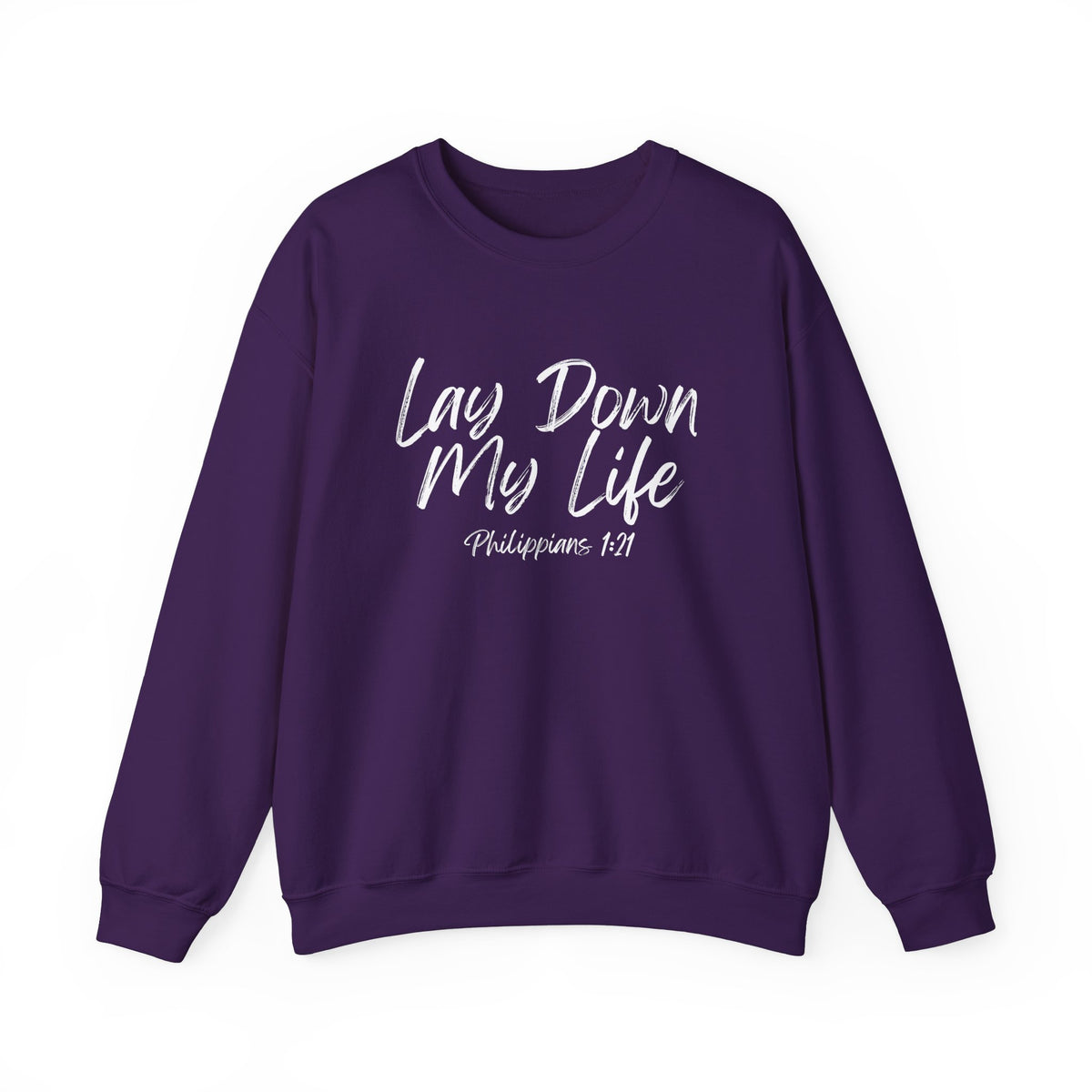 Lay Down My Life- Unisex Heavy Blend™ Crewneck Sweatshirt