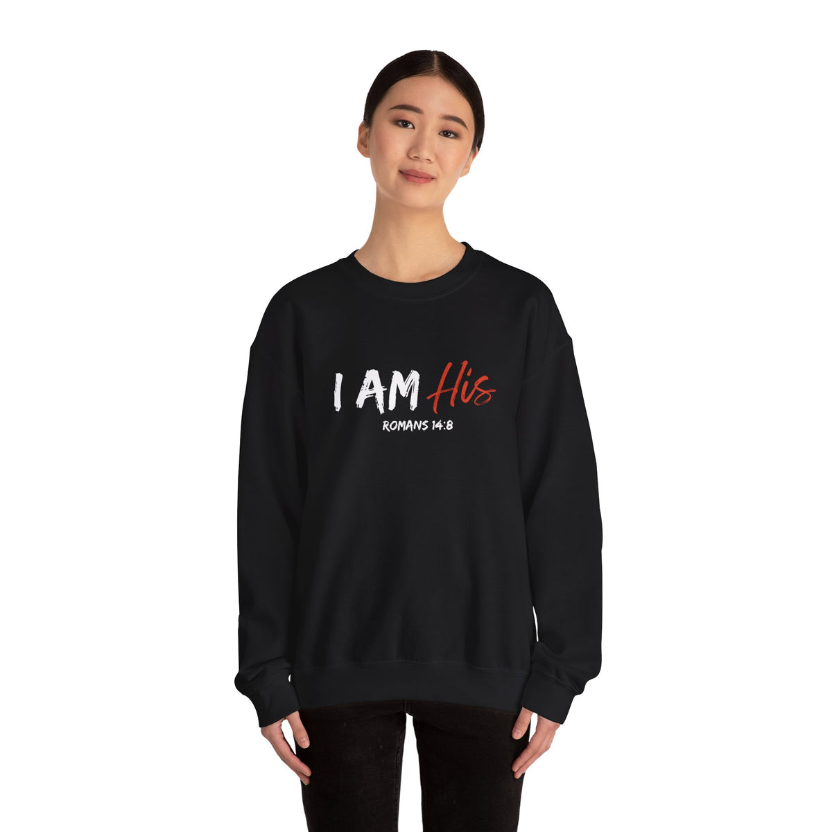 I Am His- Unisex Heavy Blend™ Crewneck Sweatshirt