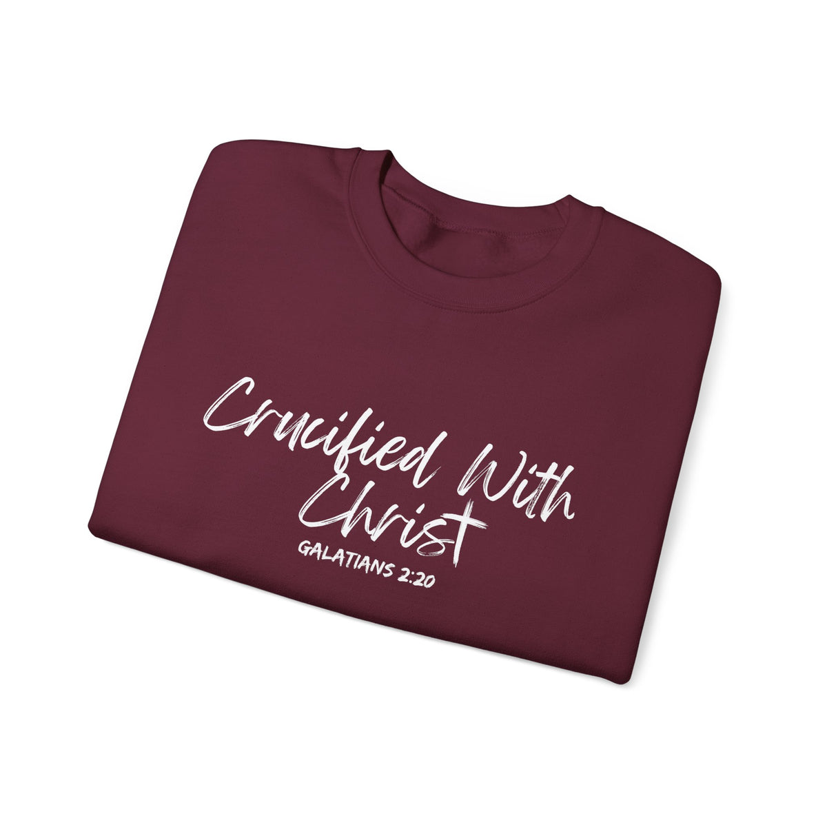 Crucified With Christ- Unisex Heavy Blend™ Crewneck Sweatshirt