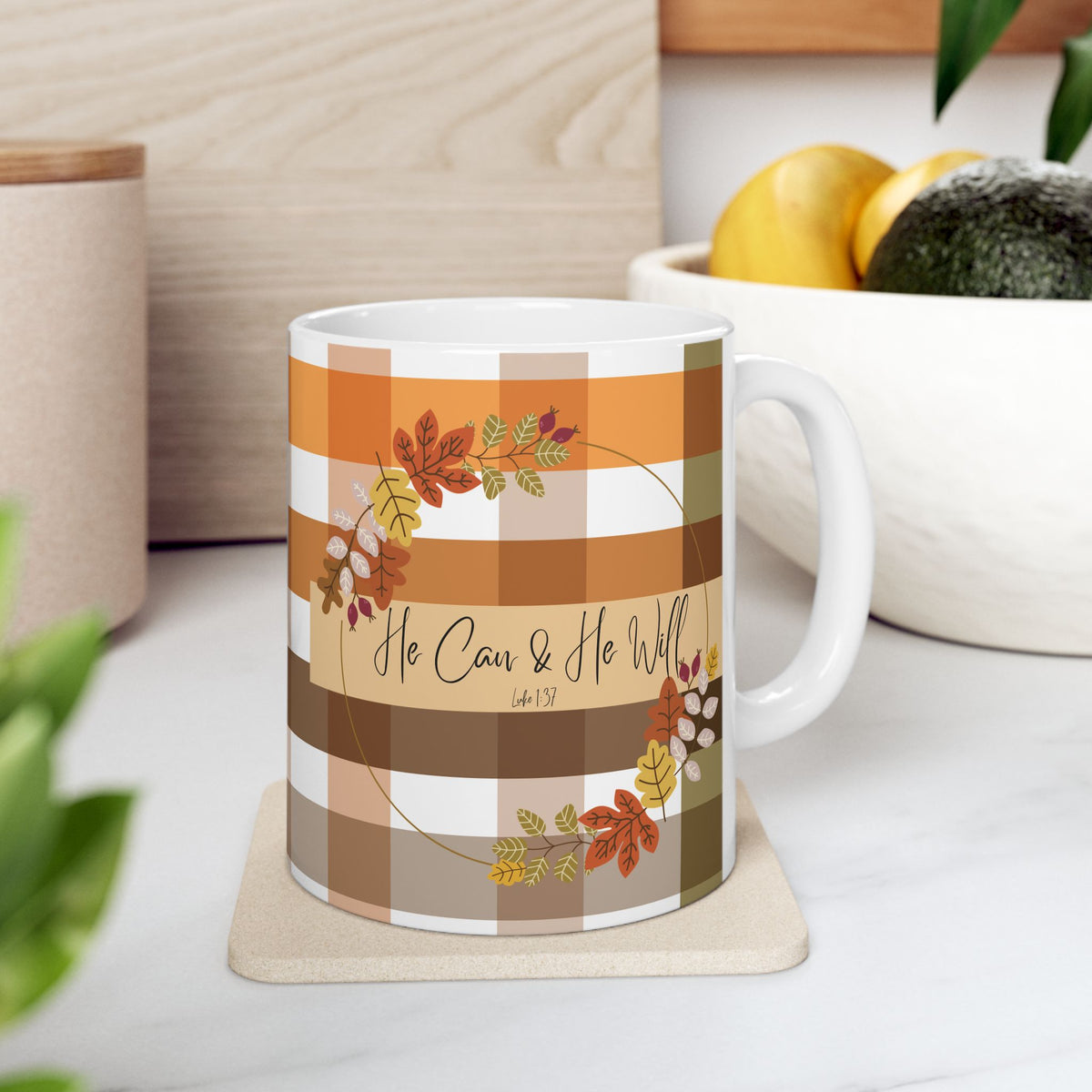 He Can & He Will | Ceramic Mug, (11oz, 15oz)