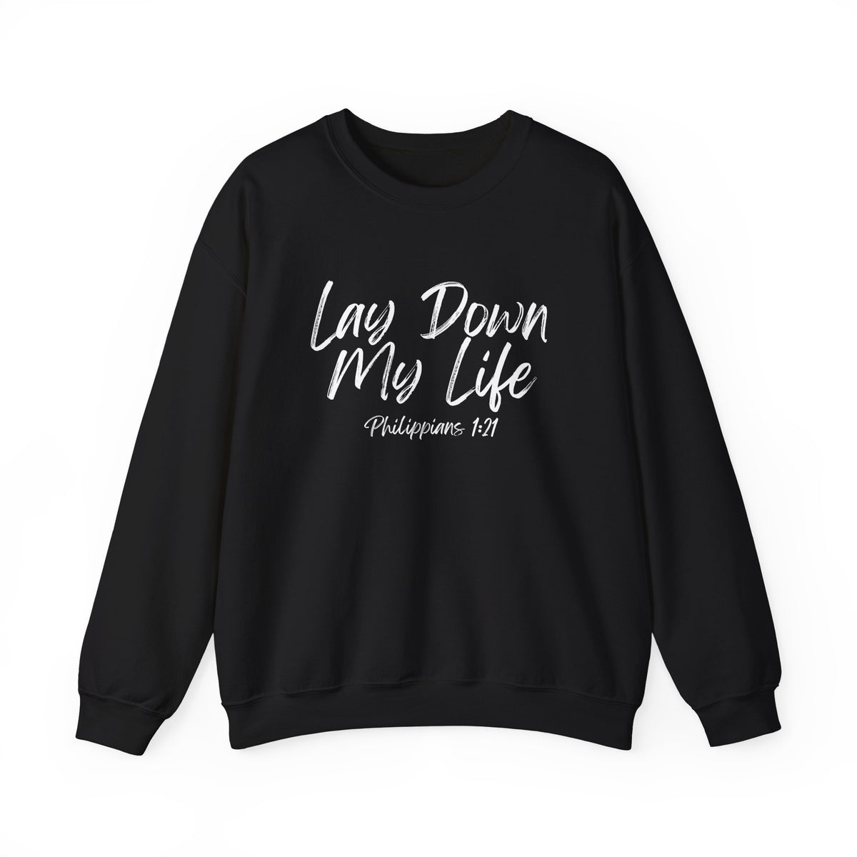 Lay Down My Life- Unisex Heavy Blend™ Crewneck Sweatshirt