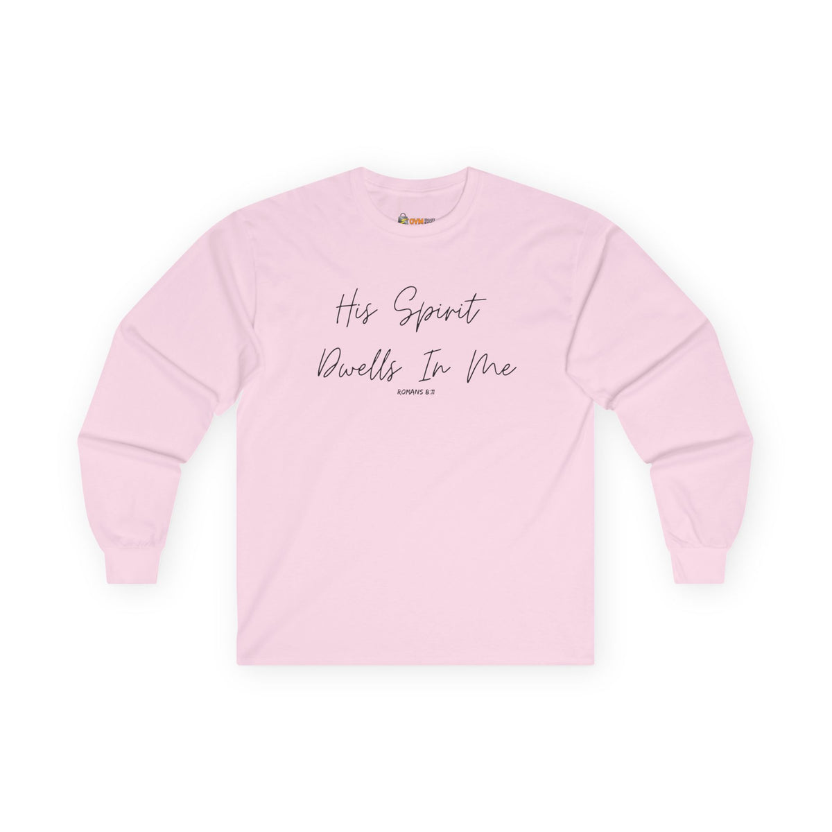 His Spirit Dwells In Me- Unisex Ultra Cotton Long Sleeve Tee