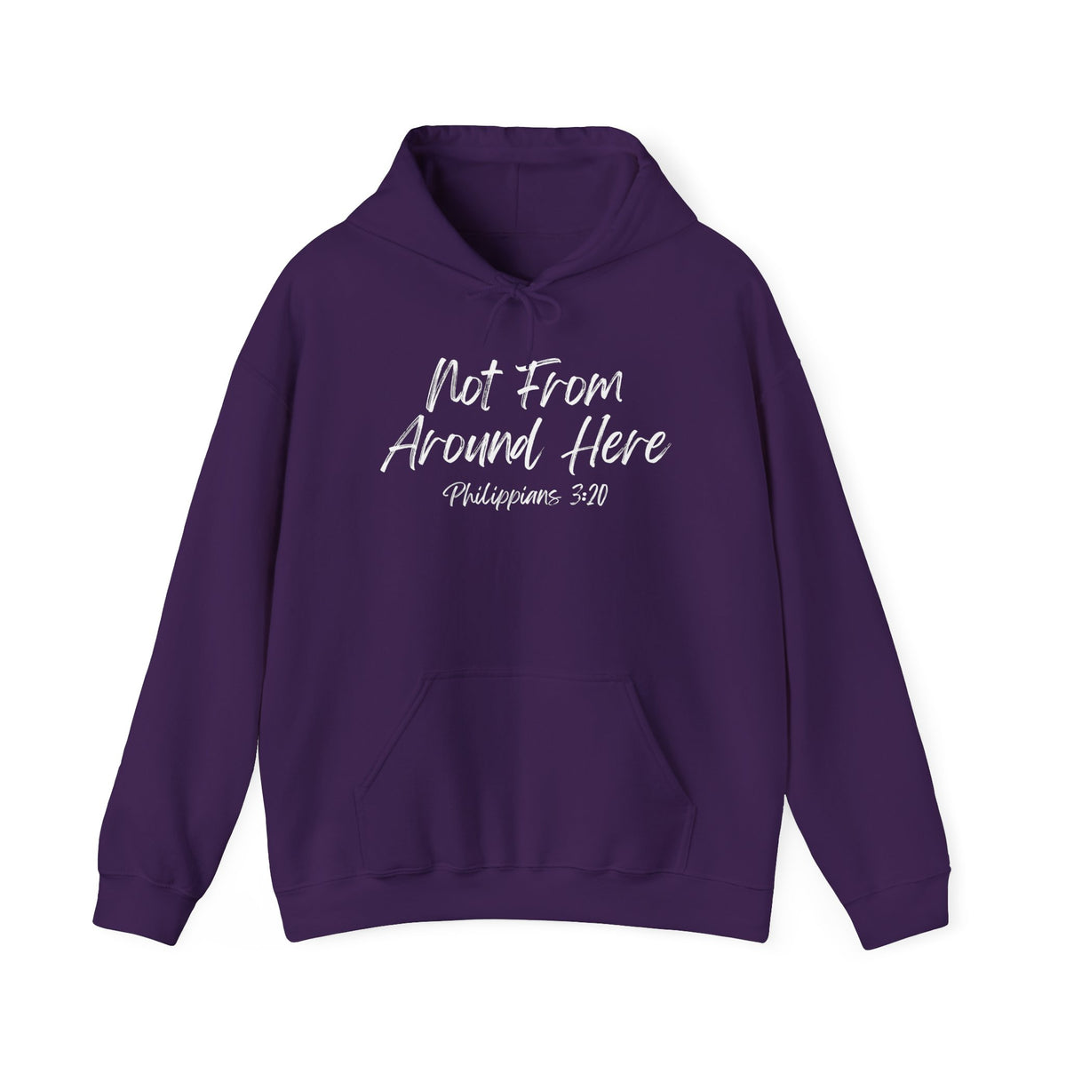 Not From Around Here- Unisex Heavy Blend™ Hooded Sweatshirt