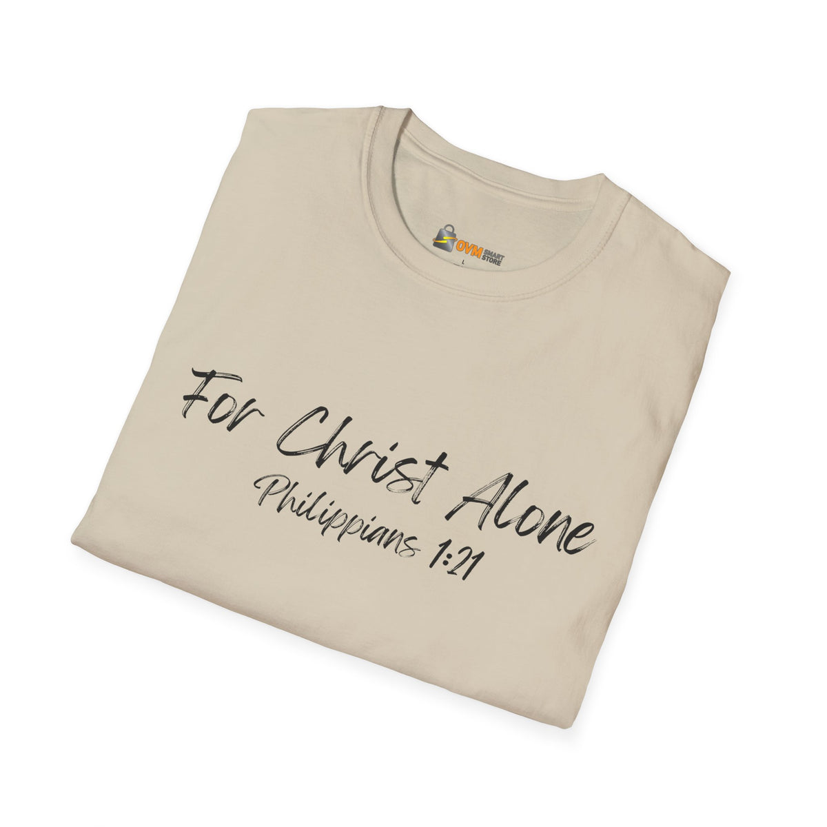 For Christ Alone- Unisex Softstyle T-Shirt