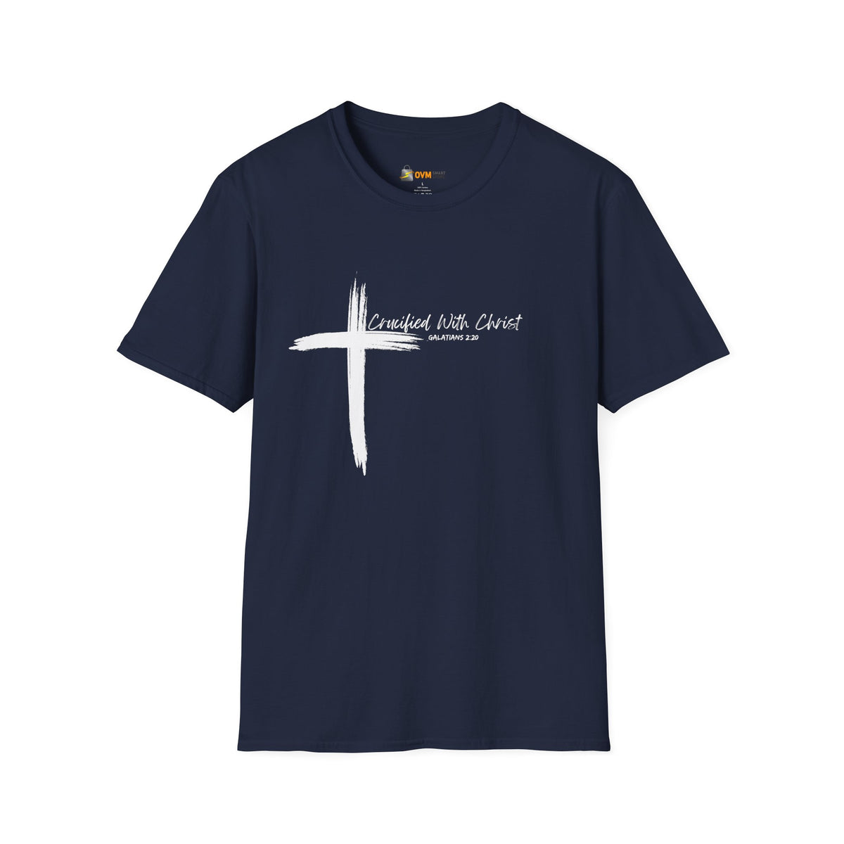 Crucified With Christ Ver.2- Unisex Softstyle T-Shirt